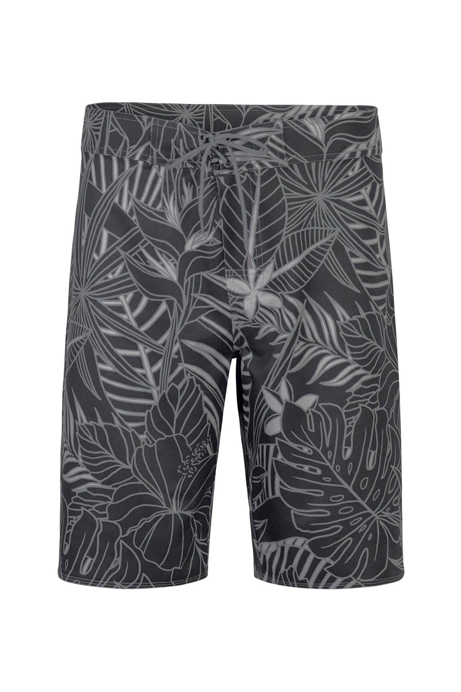 men's board shorts in charcoal oasis|charcoal-oasis
