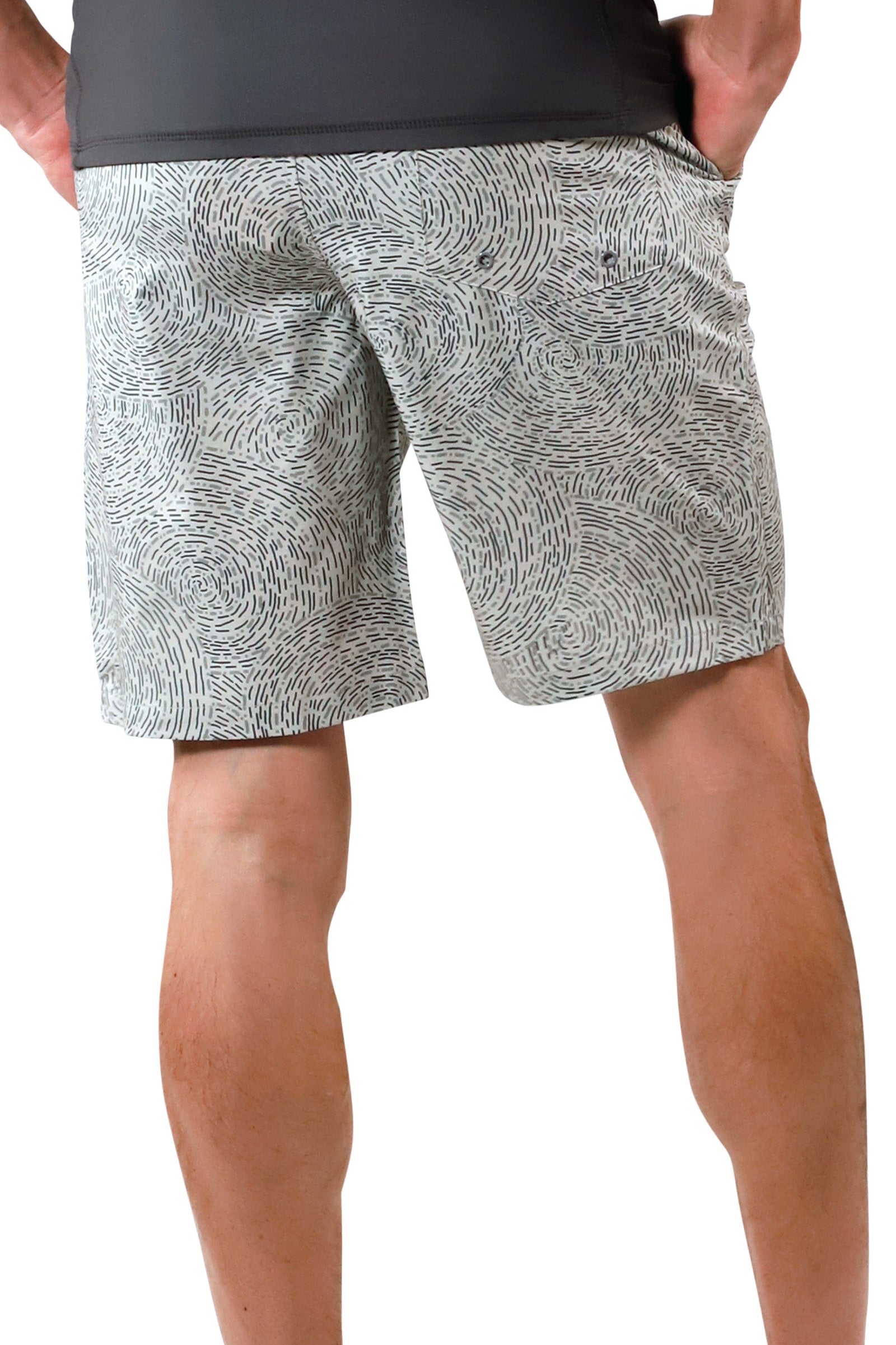 men's classic trunks in grey swirls|grey-swirls