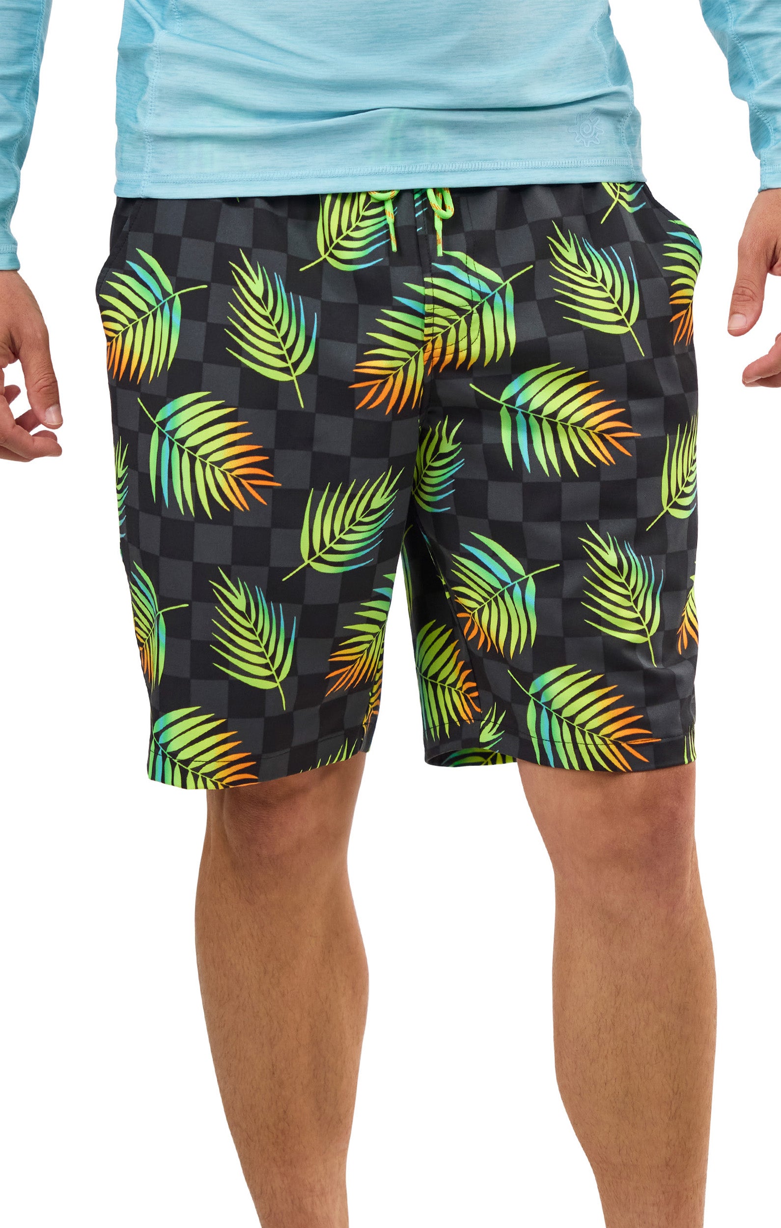 mens classic trunks|neon-palms