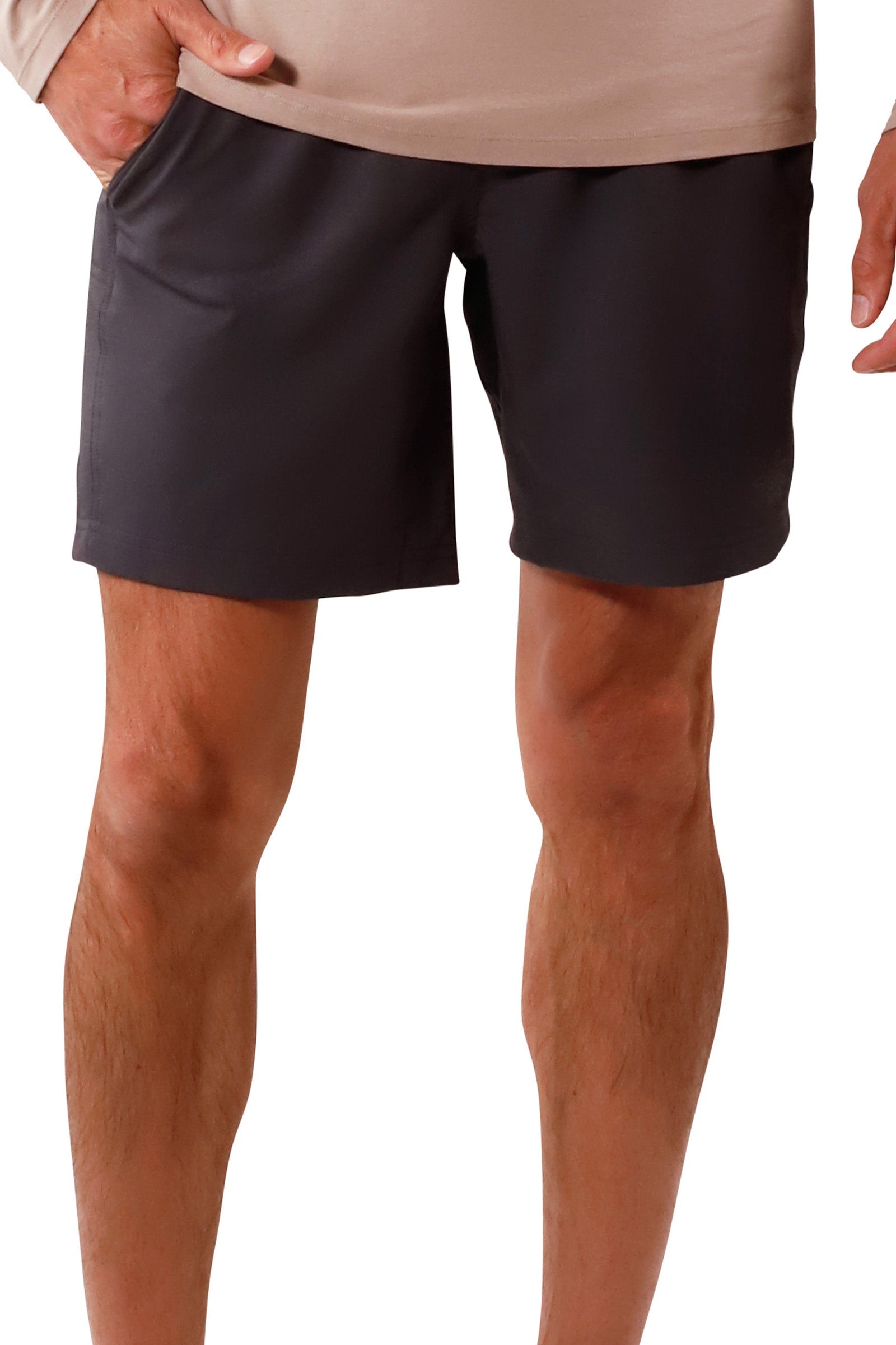 men adventure shorts|charcoal