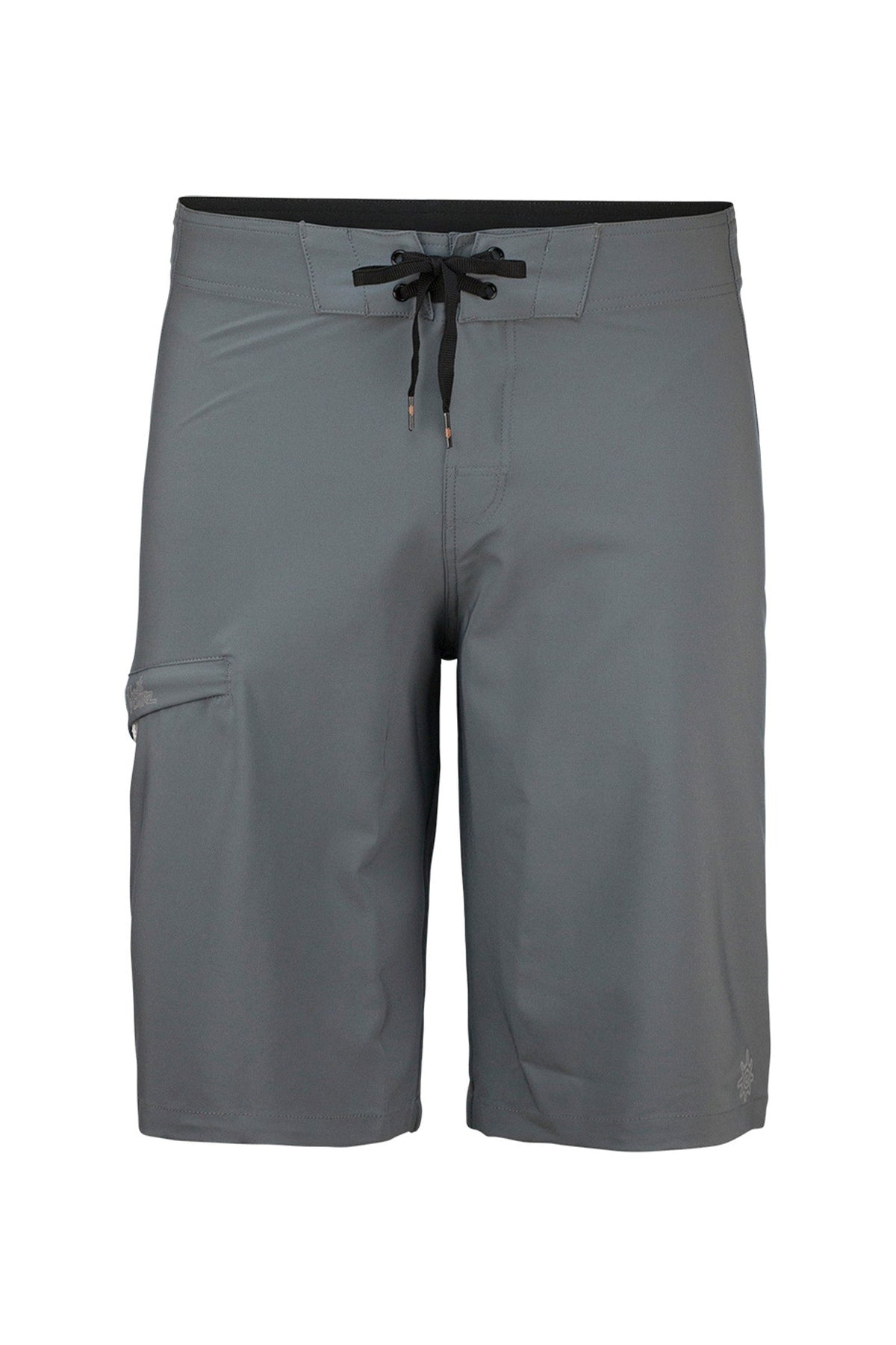 men's coastal board shorts in grey|grey