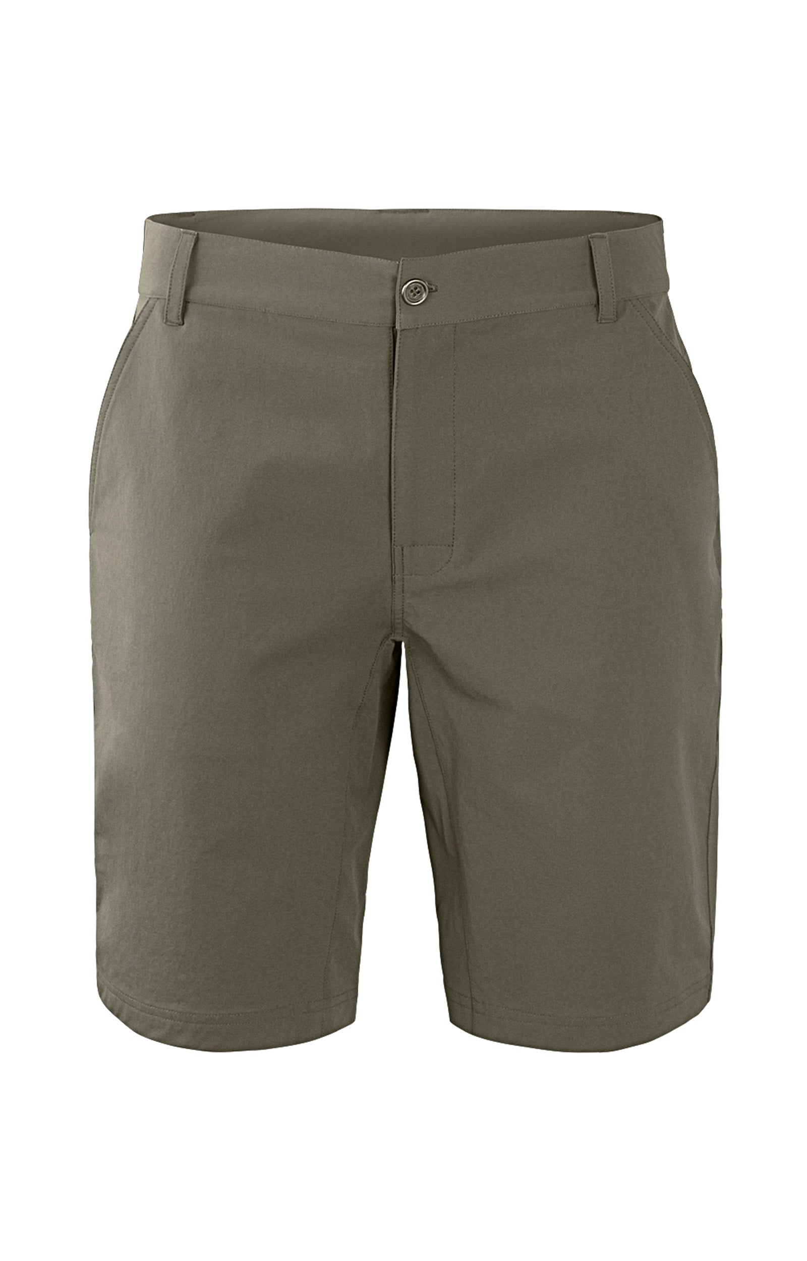 men's UPF shorts in deep olive|deep-olive