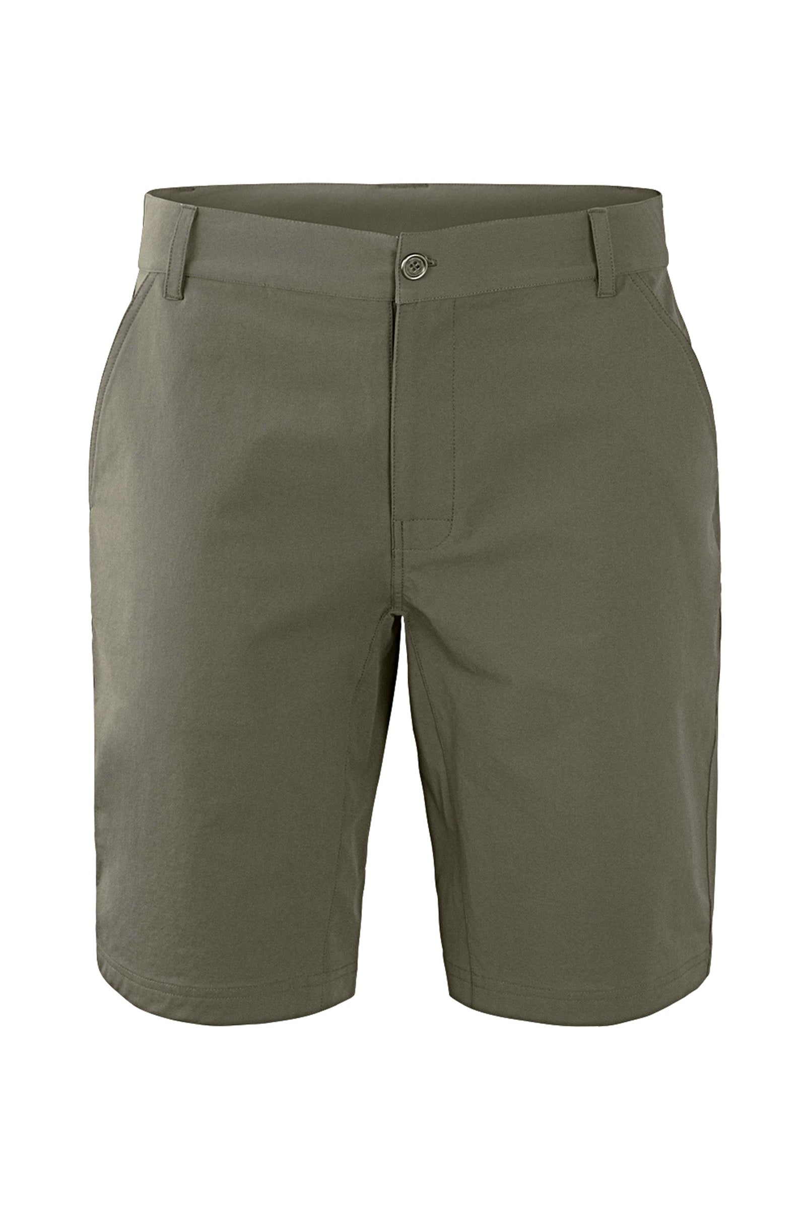 men's UPF shorts in deep olive|deep-olive
