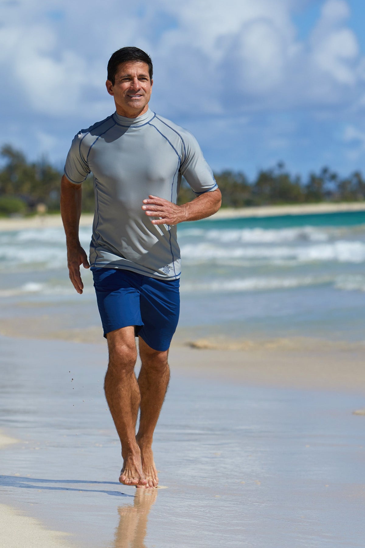 Men's Short Sleeve Active Sun & Swim Shirt