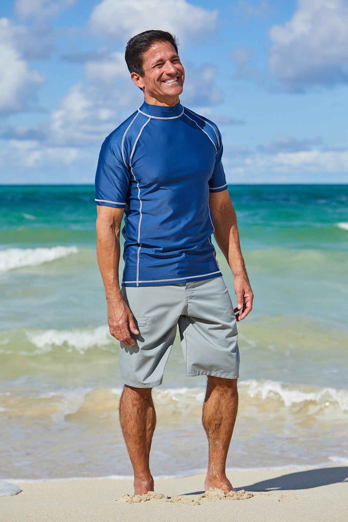 Men's Short Sleeve Active Sun & Swim Shirt