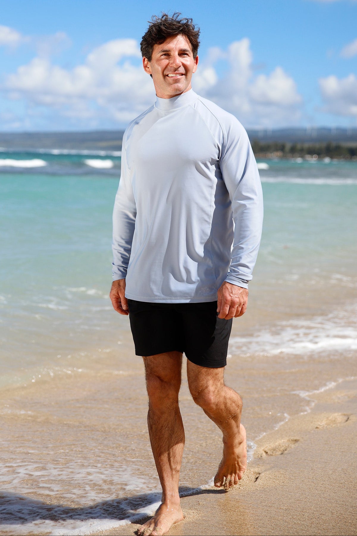 Men's Long Sleeve Active Sun & Swim Shirt