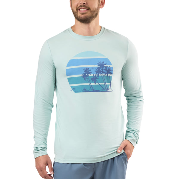トップス STEAF MODERN RADIANCE SHIRTS Men's UPF Long-Sleeve Sun Protection Shirt | UV Skinz®