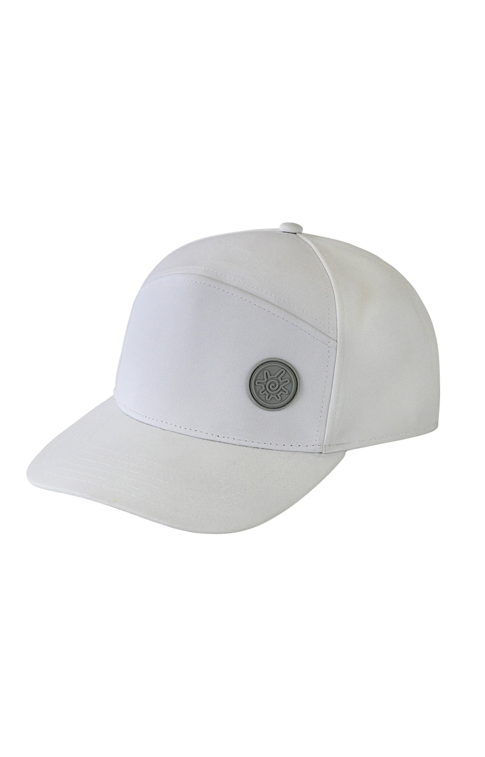 men's snapback hat in white|white