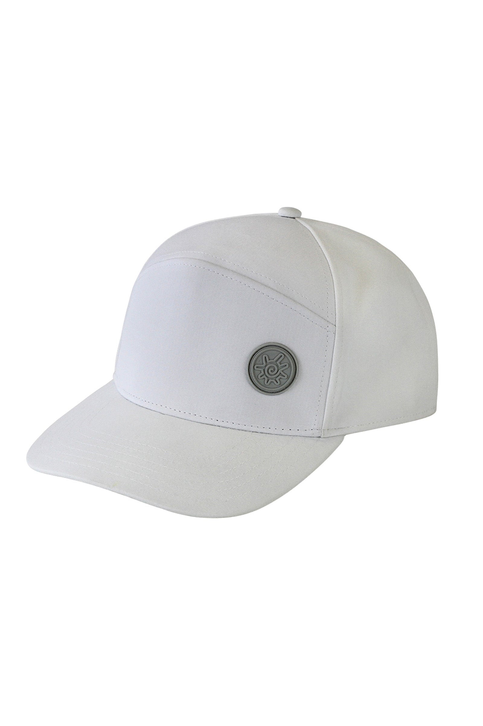 men's snapback hat in white|white
