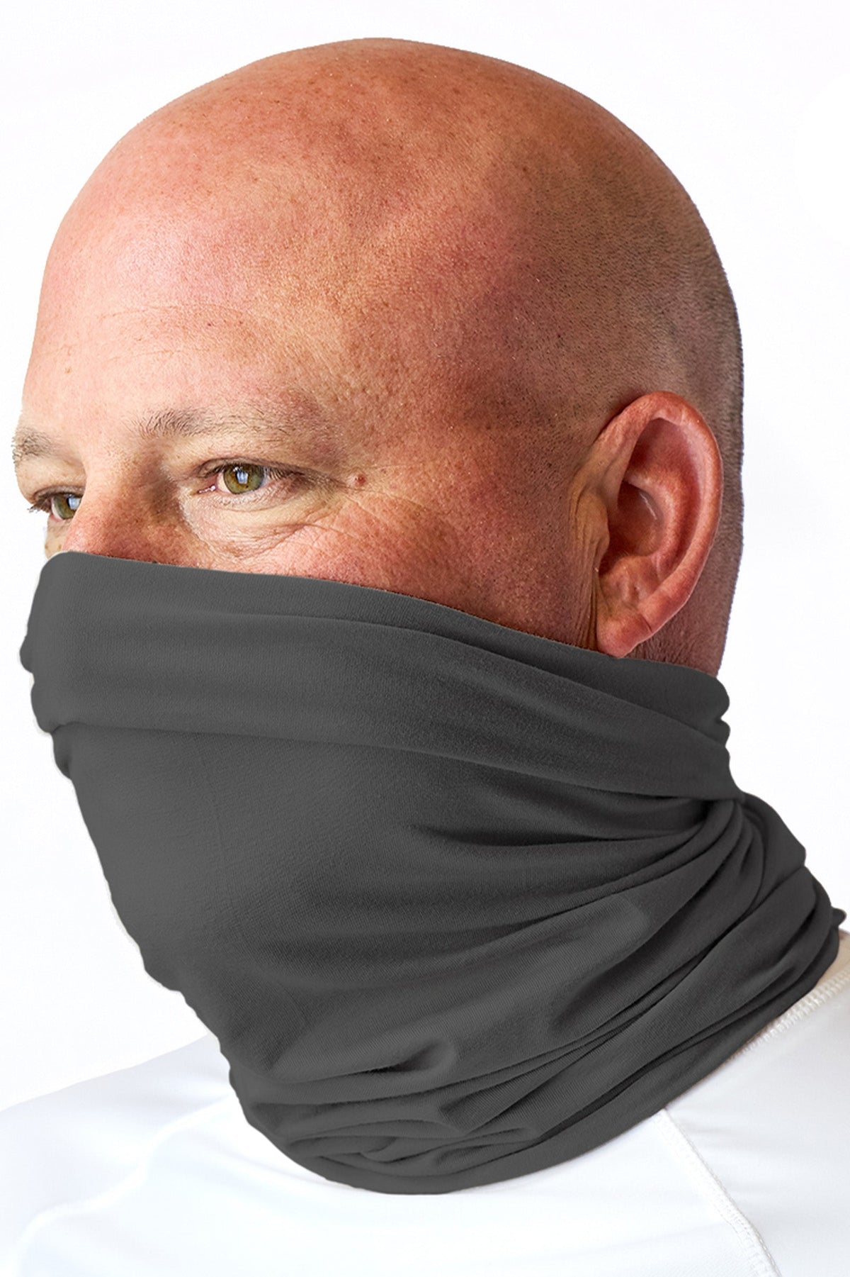 Bamboo UV Neck and Face Covering in Charcoal|charcoal