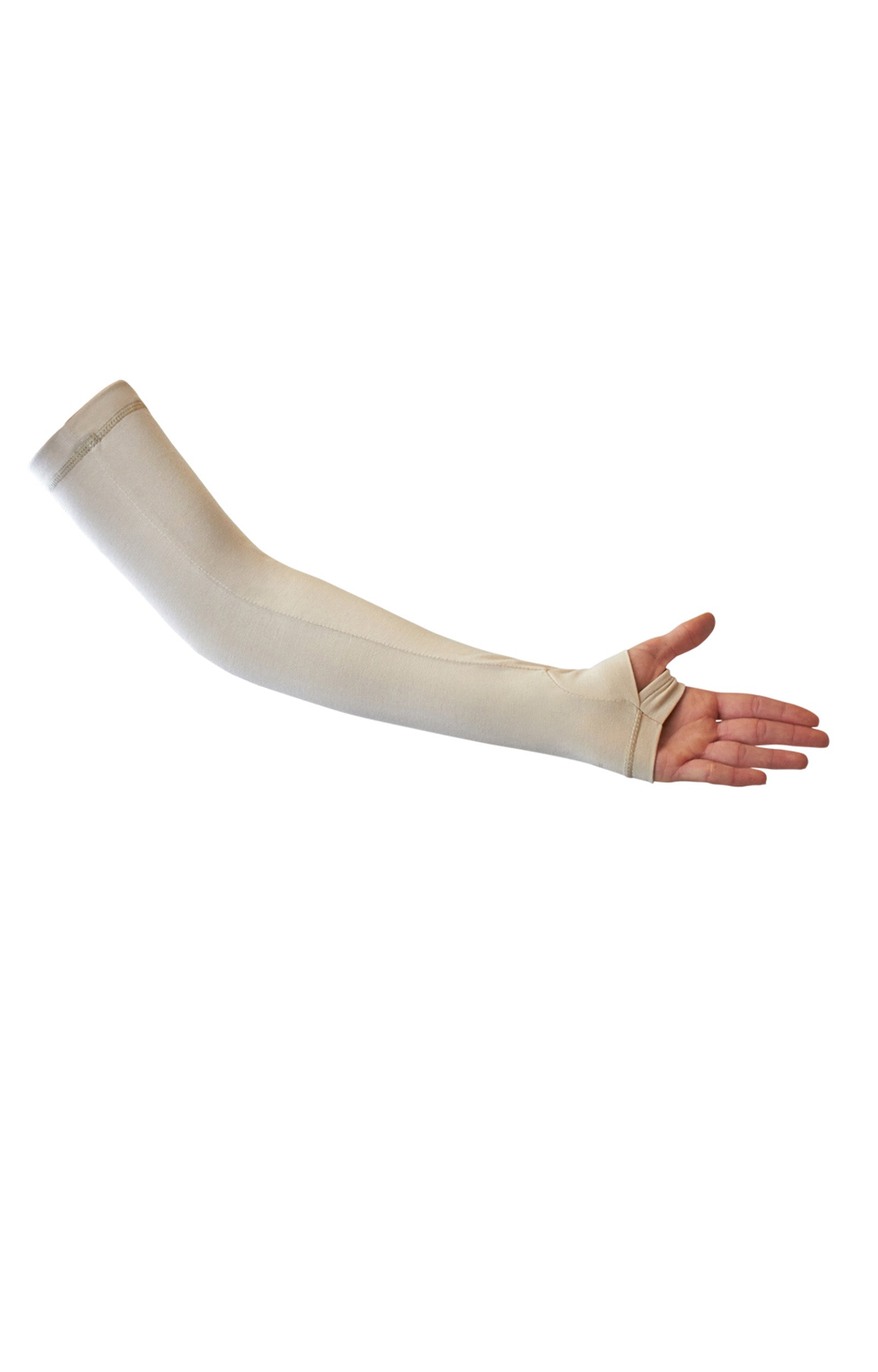 Bamboo Sun Sleeves in Sand|sand