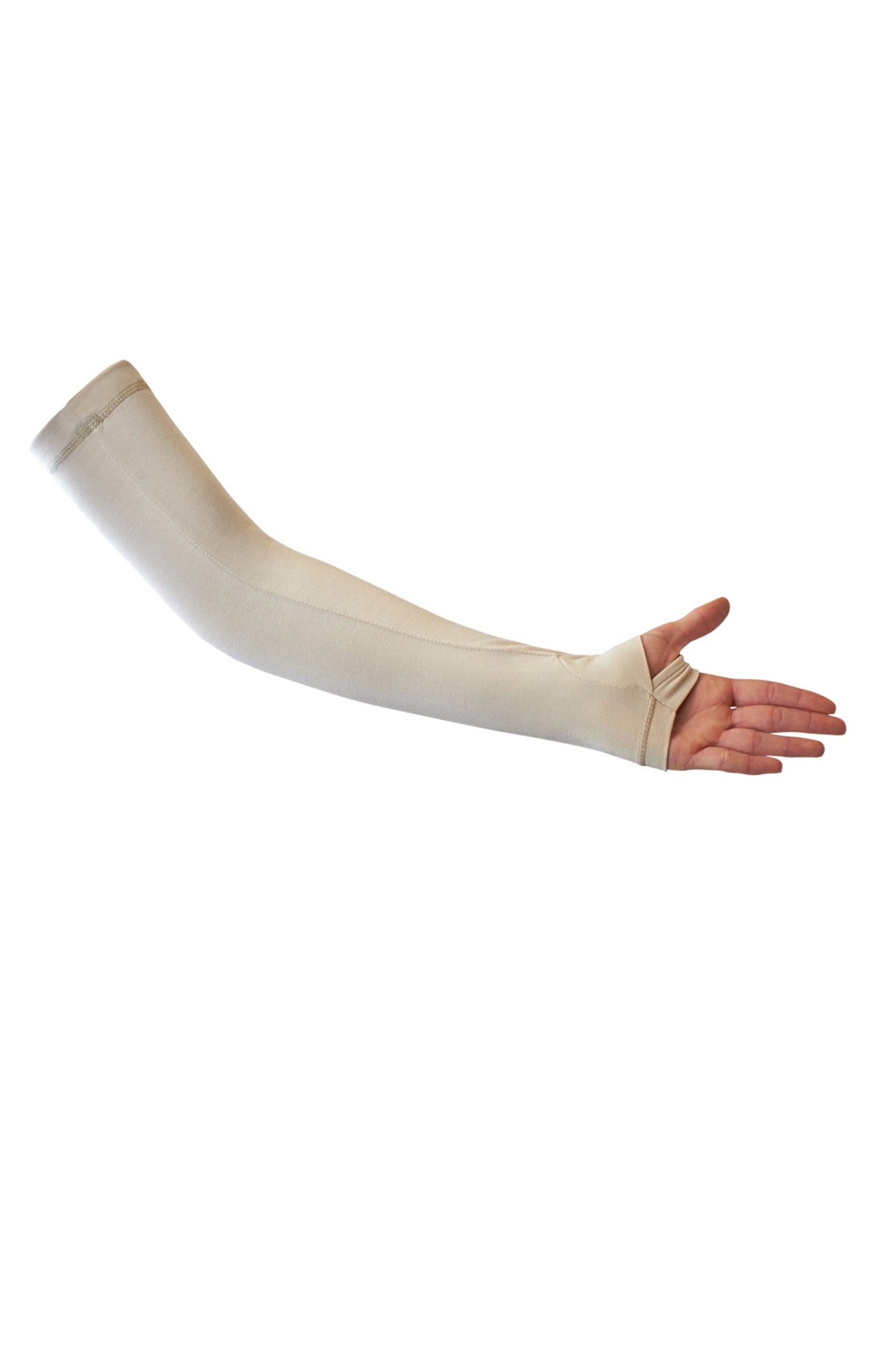 Bamboo Sun Sleeves in Sand|sand