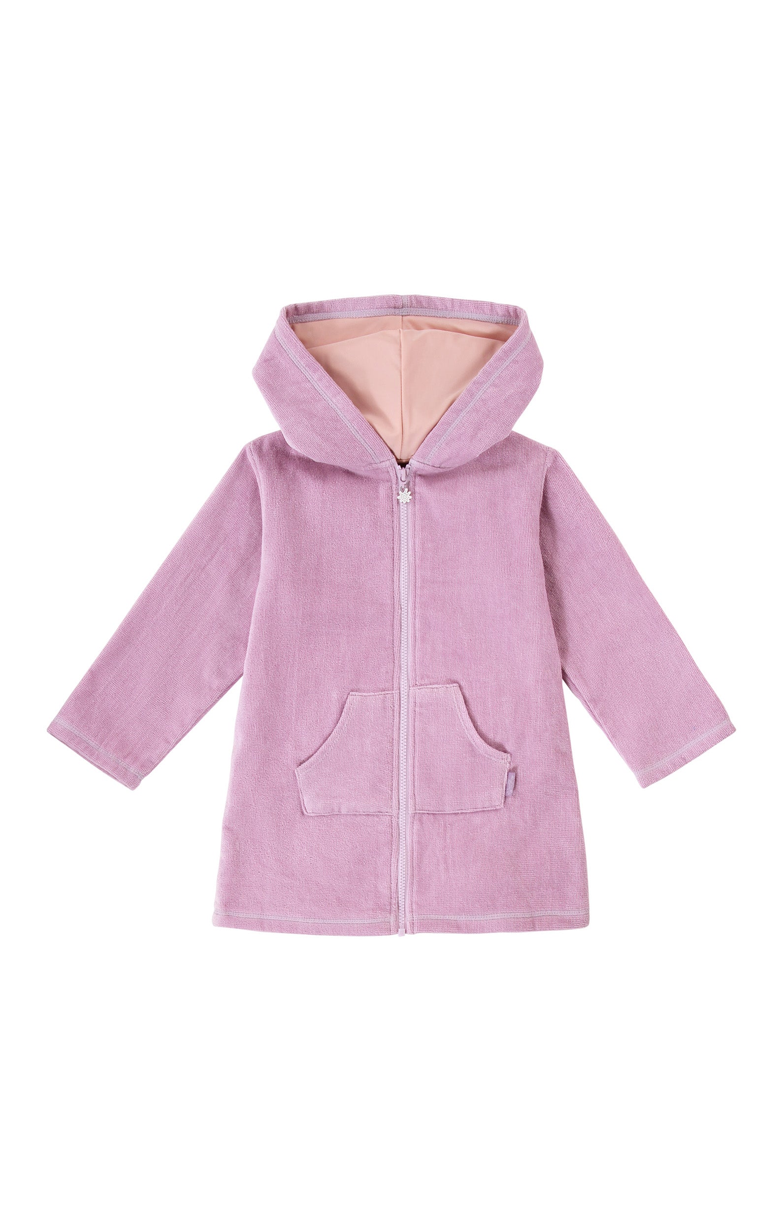 kids hooded terry beach cover up|lotus