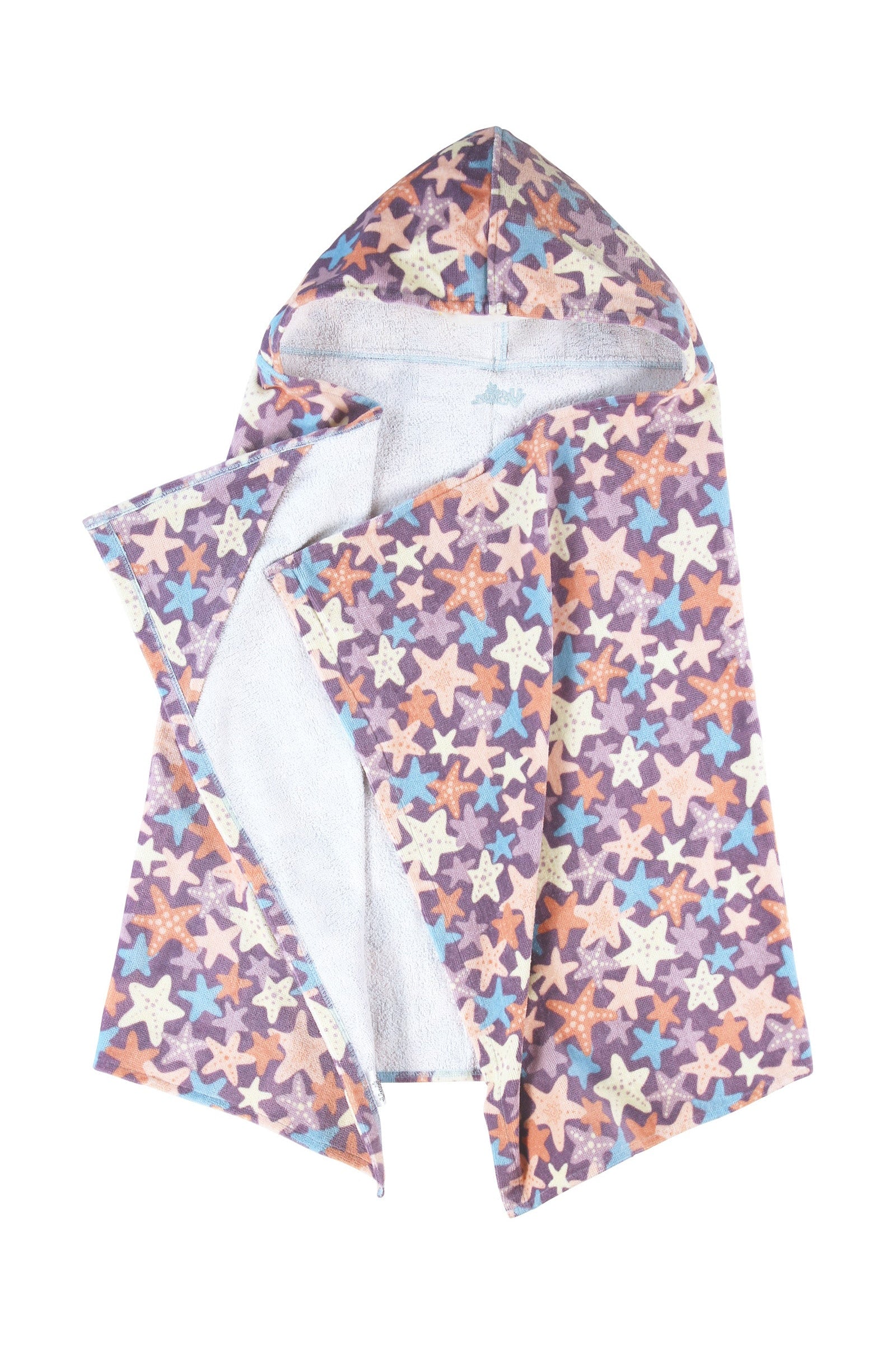 kids hooded beach towel|starfish-tide