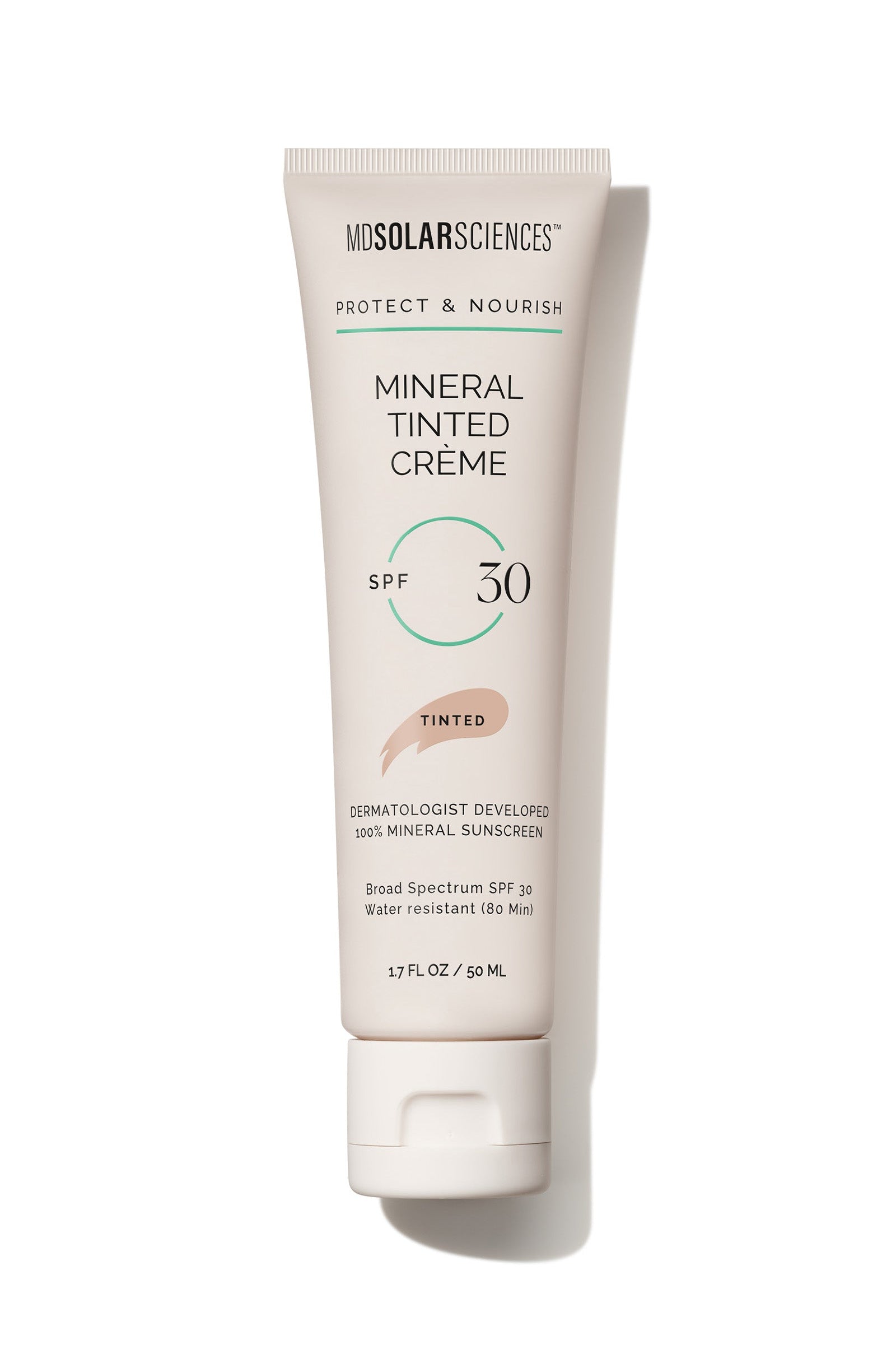MDSolarSciences Mineral Face Creme - Tinted Sunscreen - SPF 30+ (1.7oz)