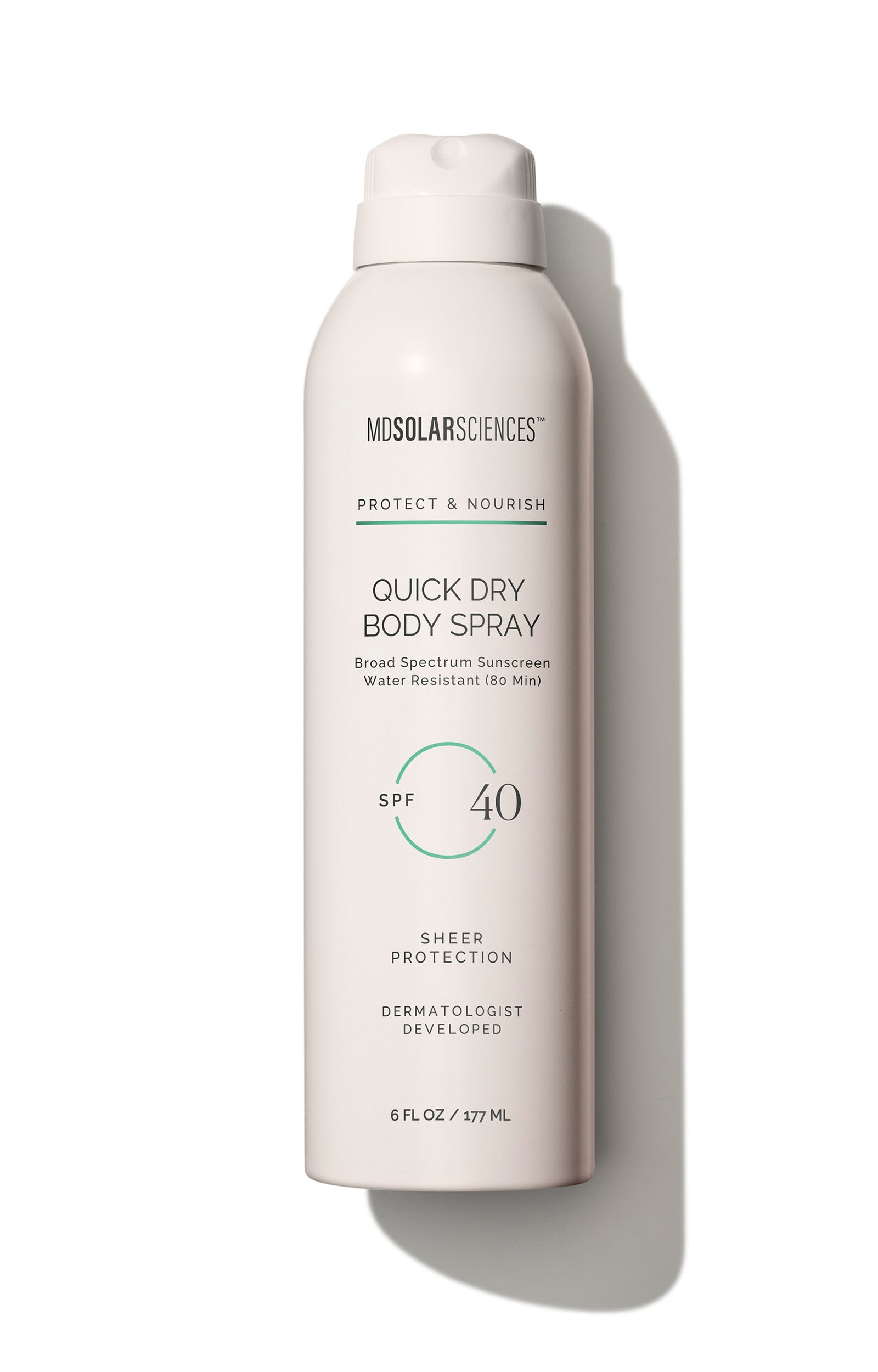 MDSolarSciences Quick Dry Body Spray - Broad Spectrum Sunscreen - SPF 40+ (6oz)