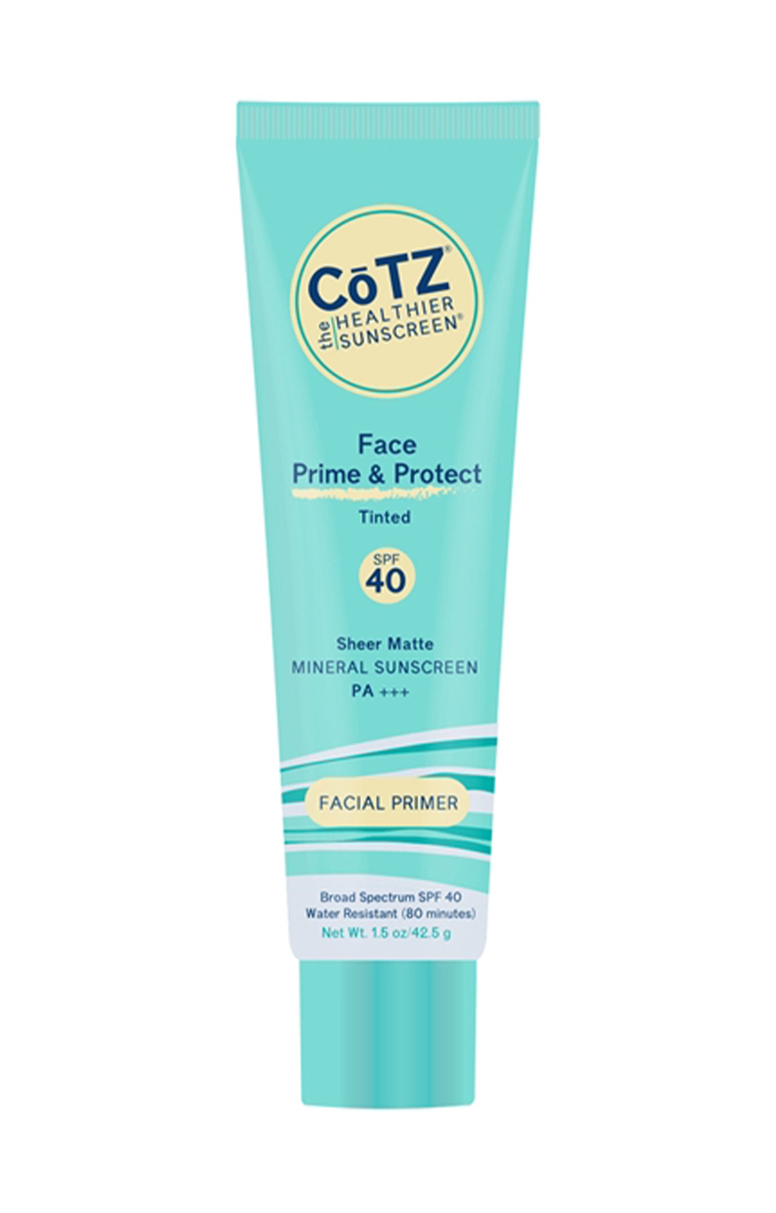CoTZ Face Prime & Protect - Tinted Sunscreen - SPF 40+ (1.5oz)
