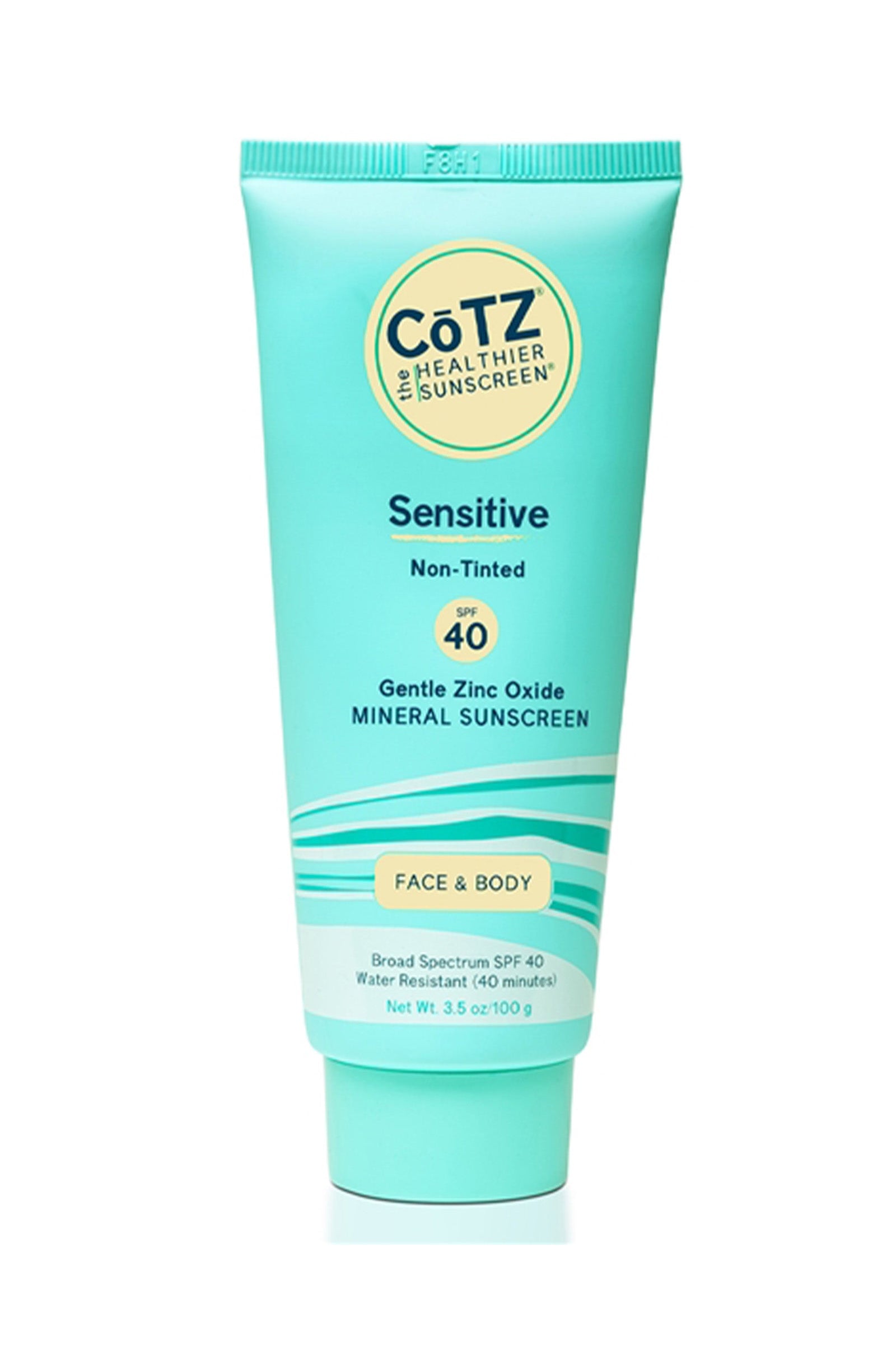 CoTZ Sensitive - Non-Tinted Sunscreen - SPF 40+ (3.5oz)