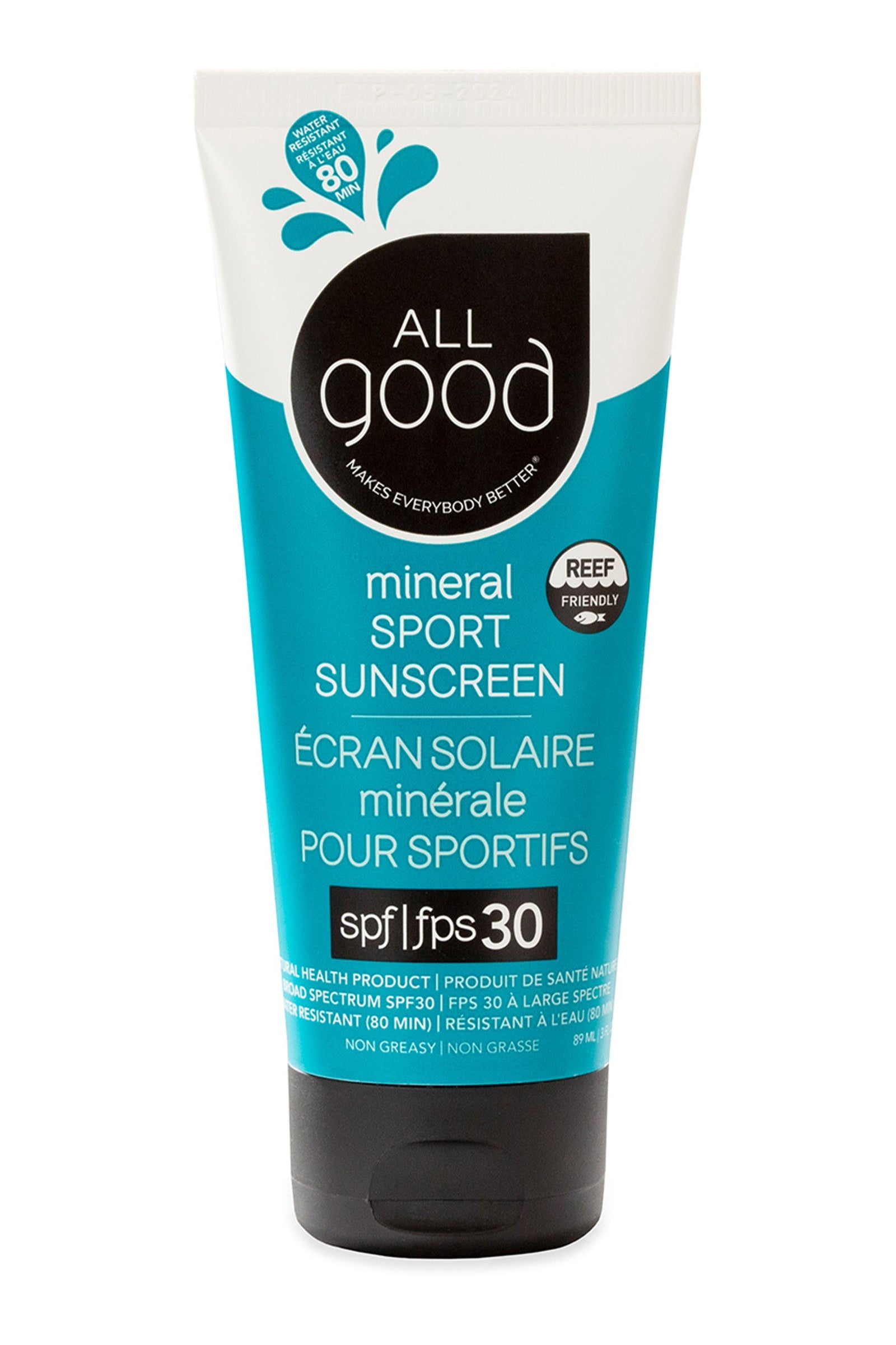 ALL Good Mineral Sport Sunscreen Lotion - SPF 30+ (3 oz)