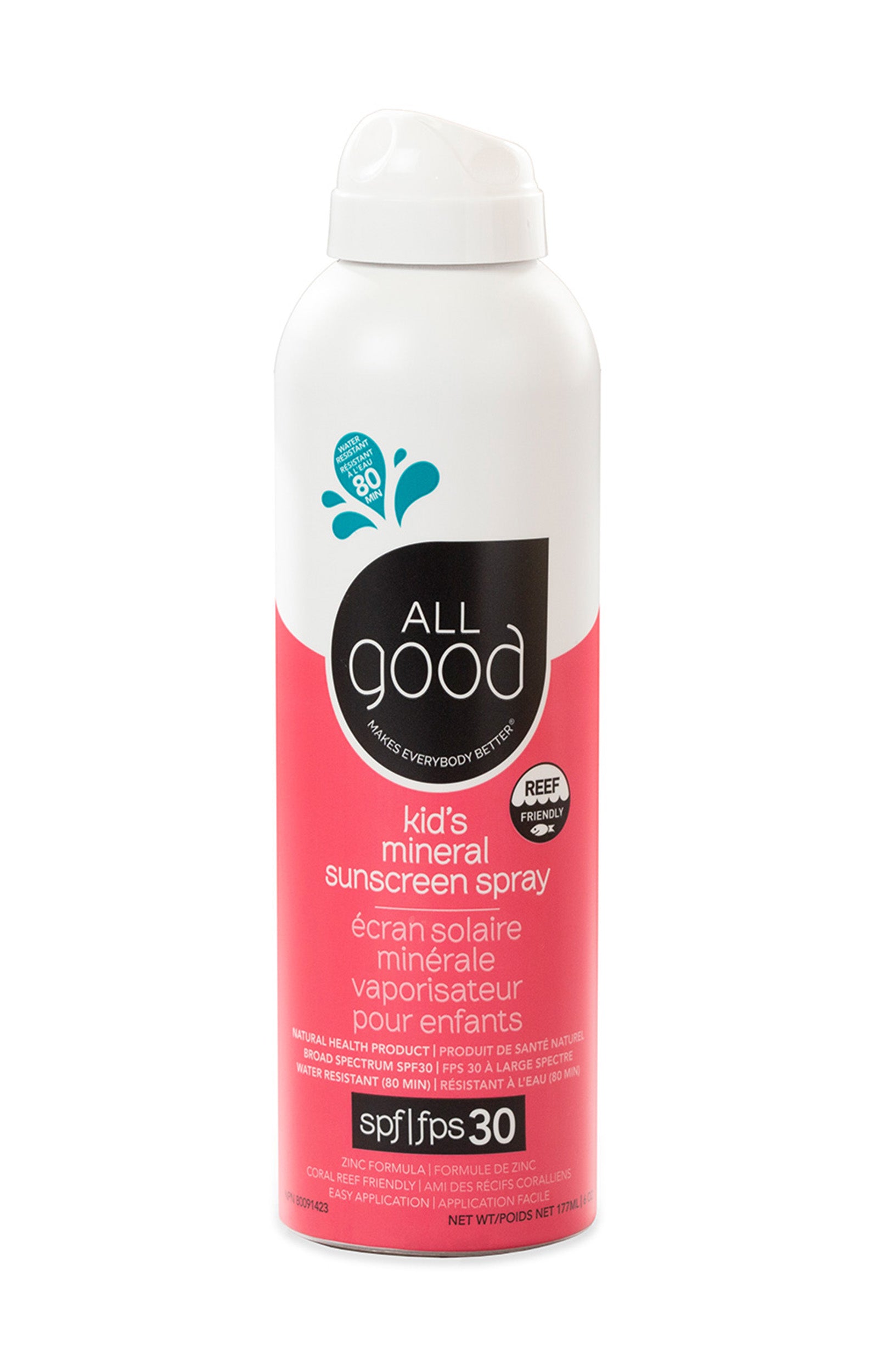 ALL Good Kids Mineral Sunscreen Spray - SPF 30+ (6 oz)