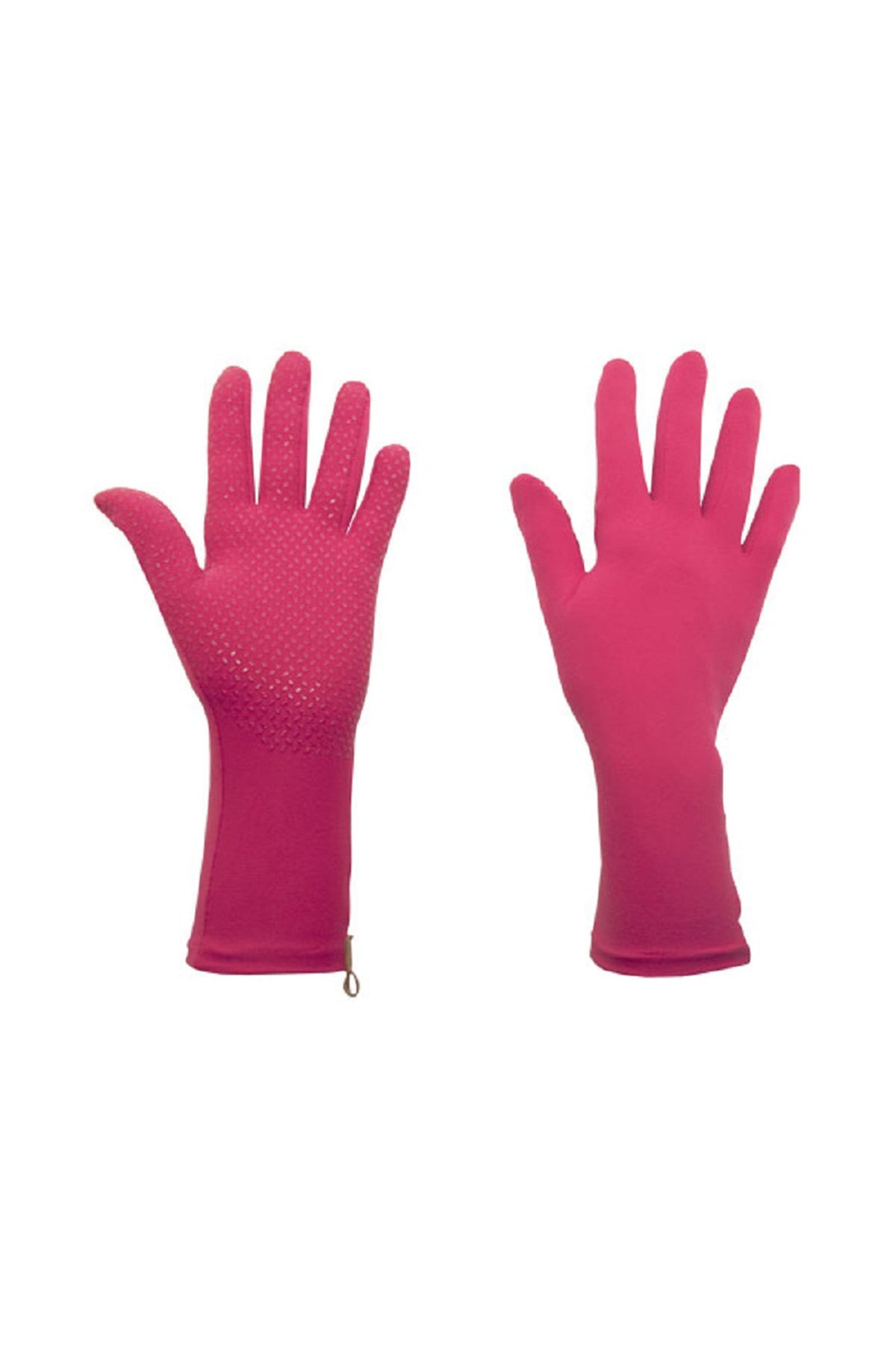 sun protective gloves in fuchsia|fuchsia