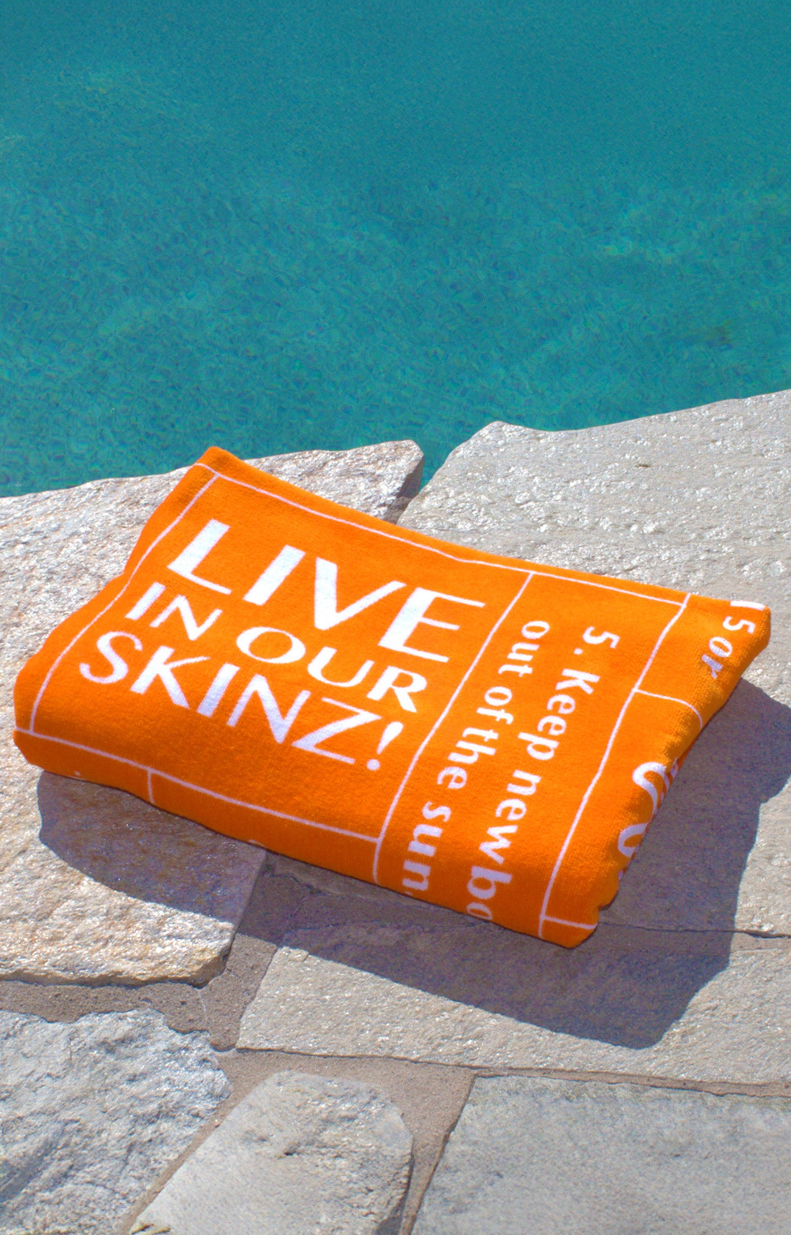 Sun Tips Beach Towel