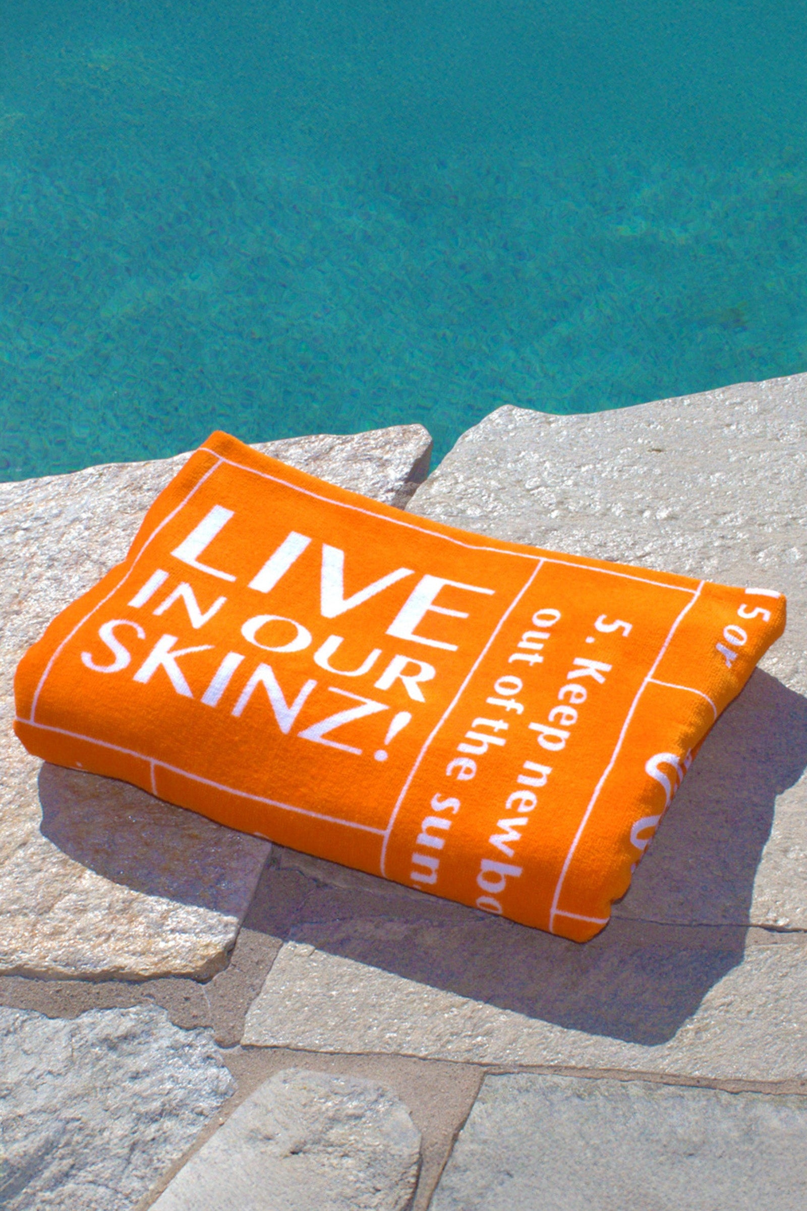 Sun Tips Beach Towel