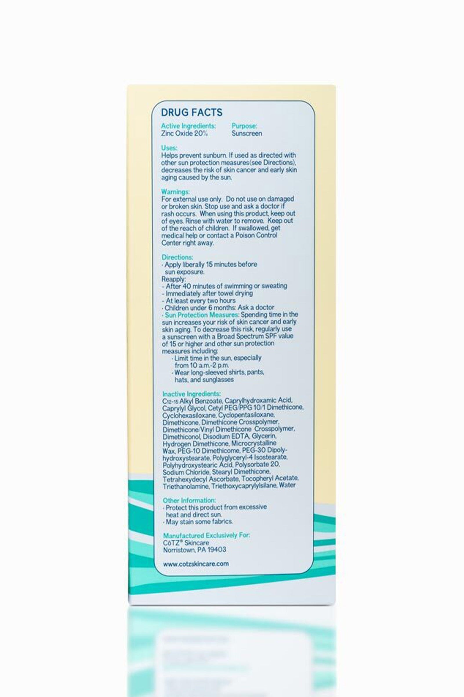 CoTZ Kids Mineral Sunscreen - Non-Tinted - SPF 40 - 3.5 oz