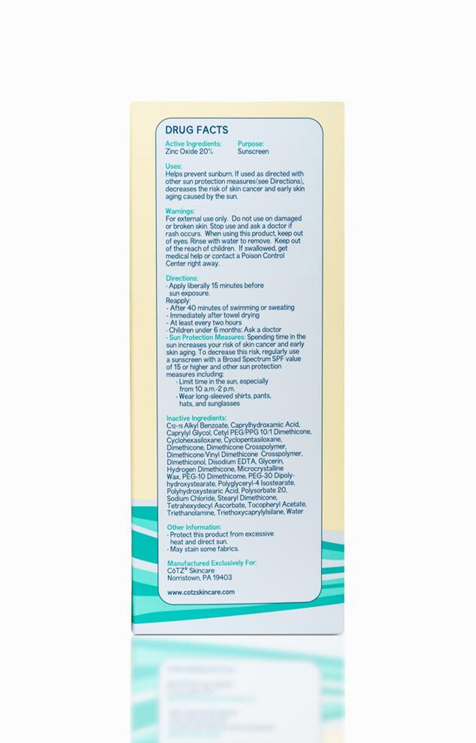 CoTZ Kids Mineral Sunscreen - Non-Tinted - SPF 40 - 3.5 oz