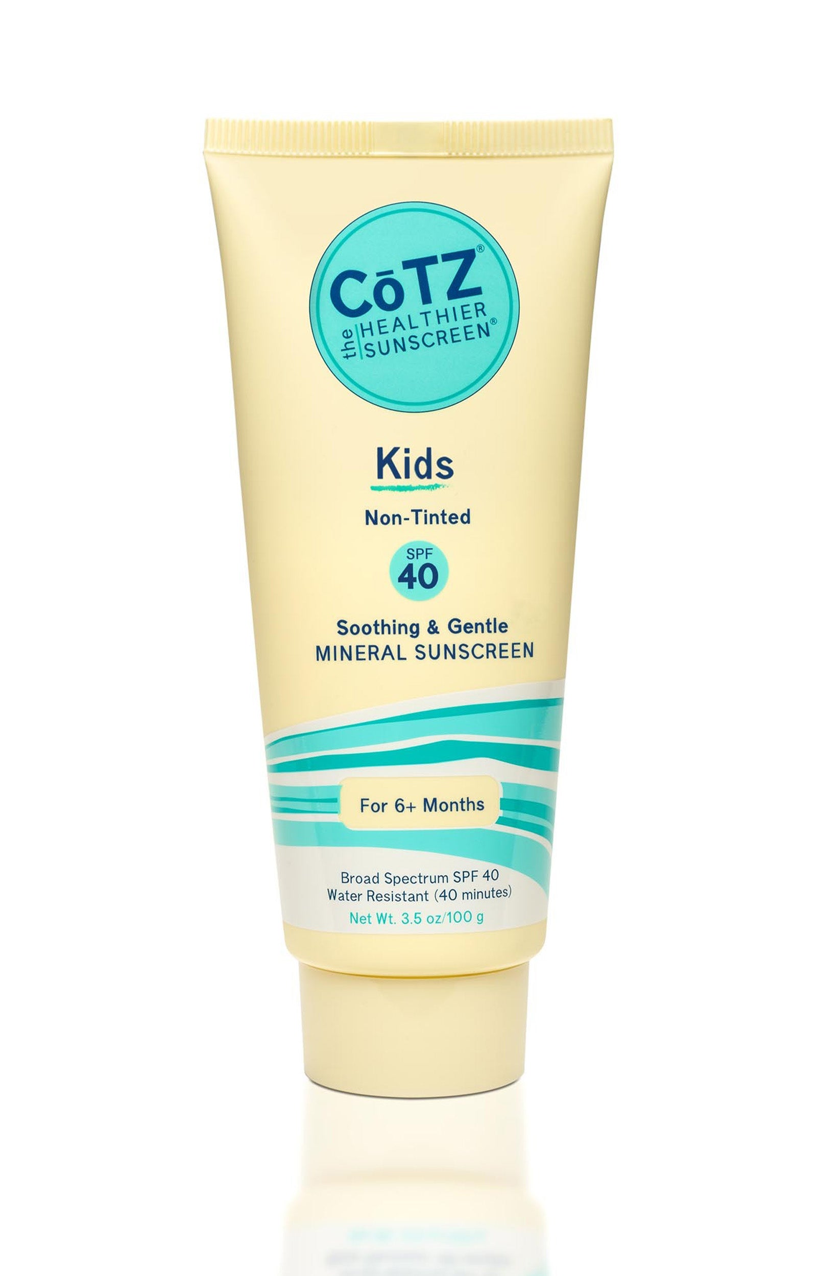 CoTZ Kids Mineral Sunscreen - Non-Tinted - SPF 40 - 3.5 oz