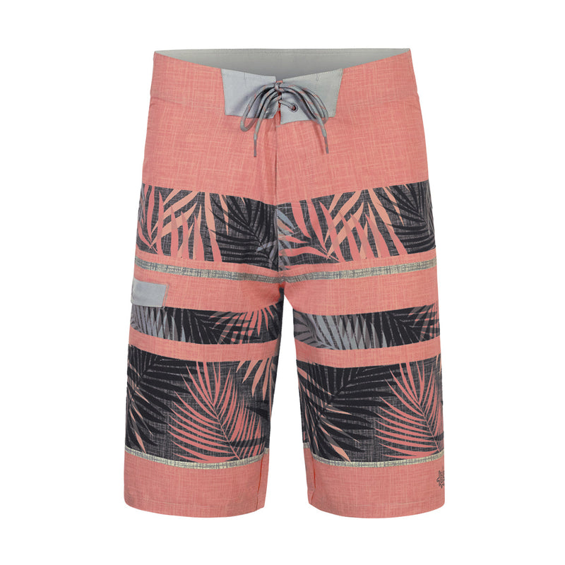 men's coastal board shorts in canyon tropical stripe|canyon-tropical-stripe