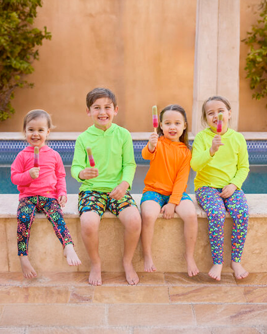 Shop By Activity - Kids Clothing Banner Children in UV Skinz clothing for all-season sun protection