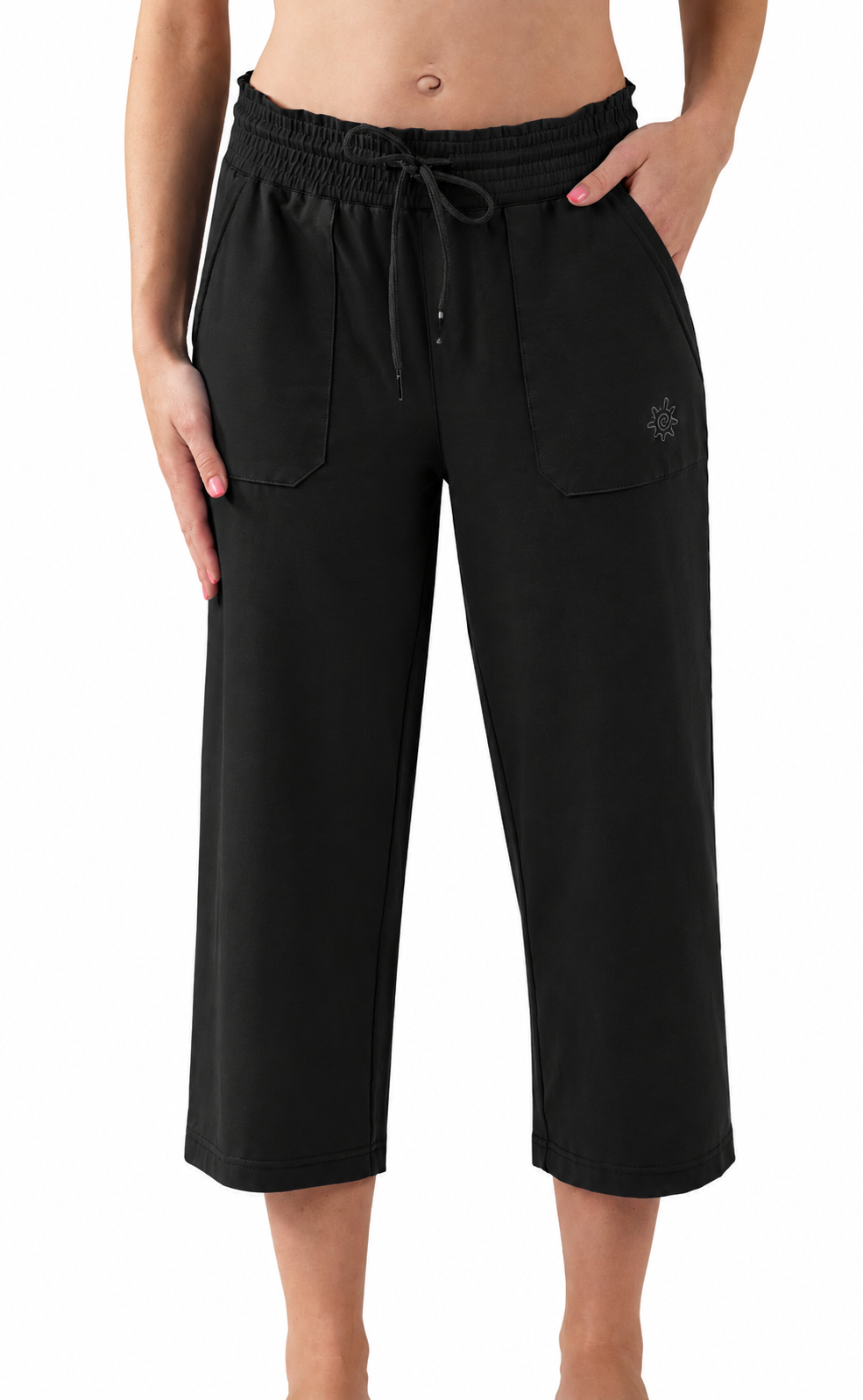 Women's Everyday Wide Leg Capris