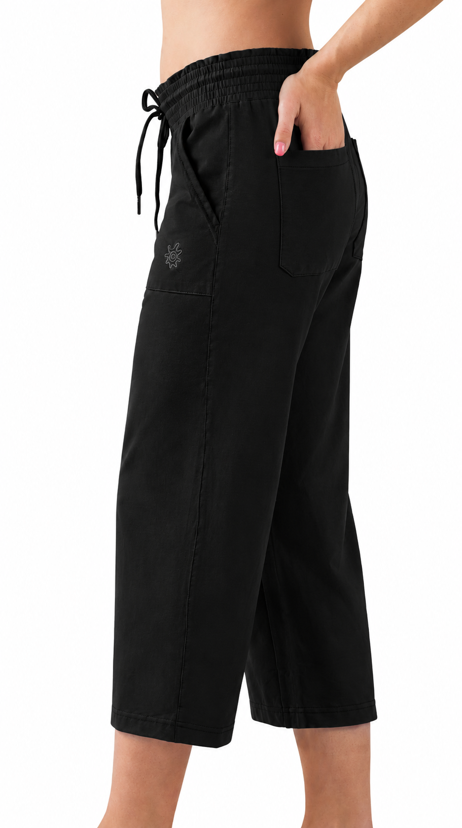 Women's Everyday Wide Leg Capris