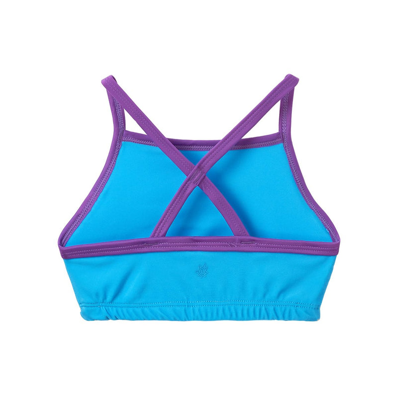 back of the girls bikini top in aqua purple|aqua-purple