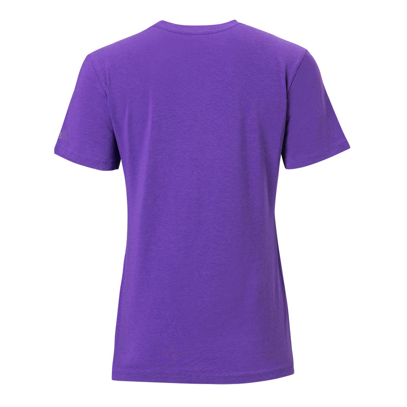 back of the women's UPF 50+ shirt in orchid|orchid