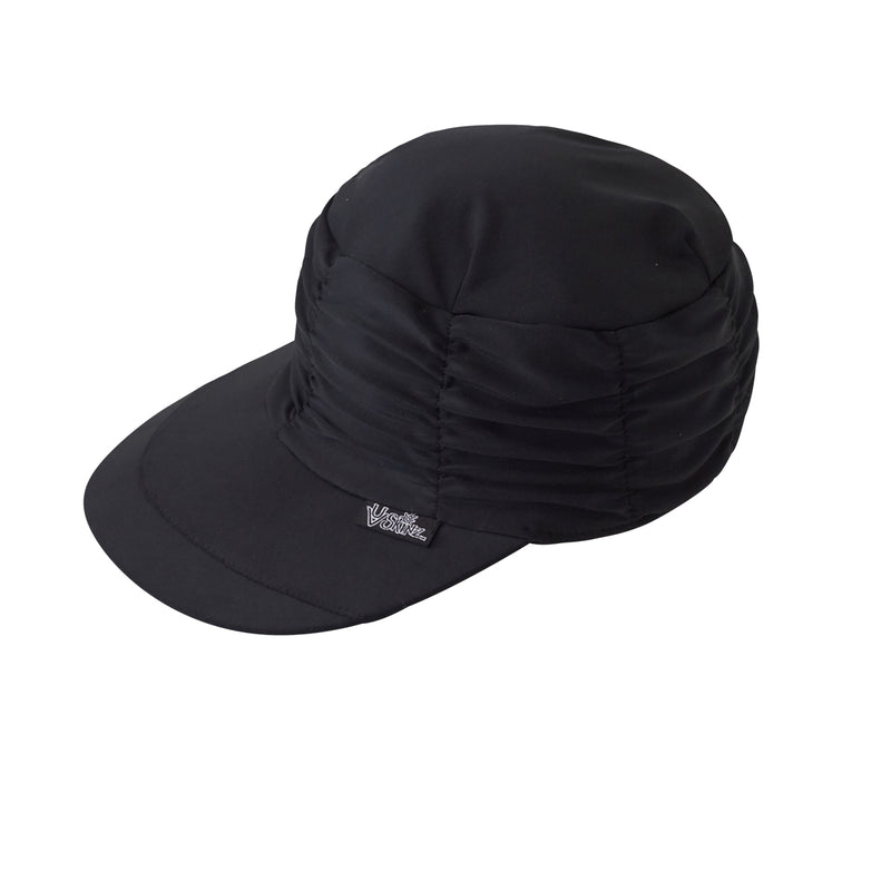 UV Skinz's women's swim cap in black|black