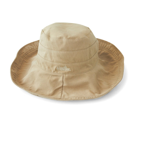 women's wide brim sun hat in sandcastle|sandcastle