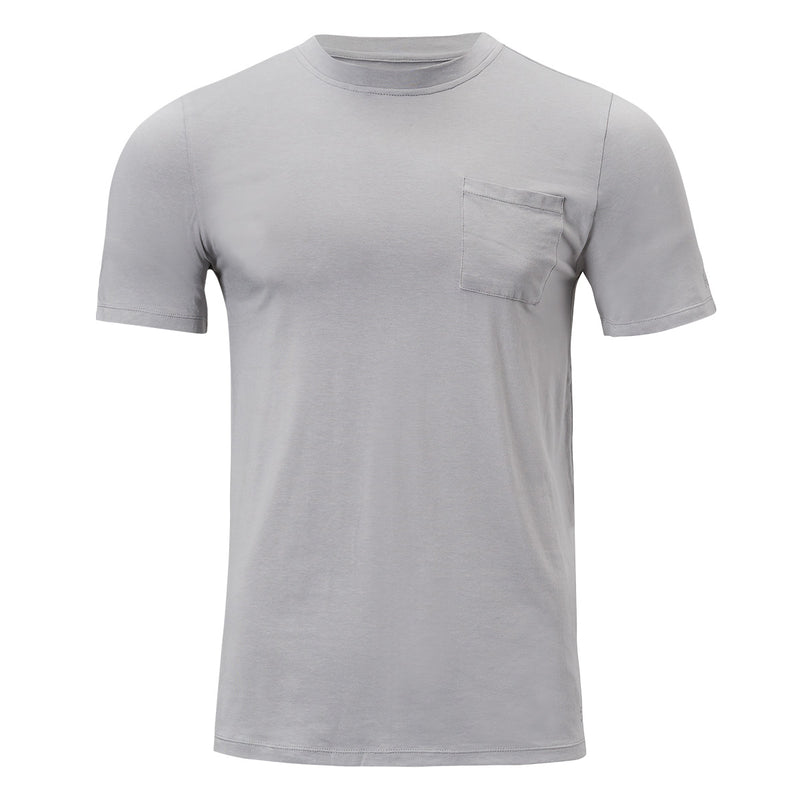 men's UPF t-shirt in grey|grey