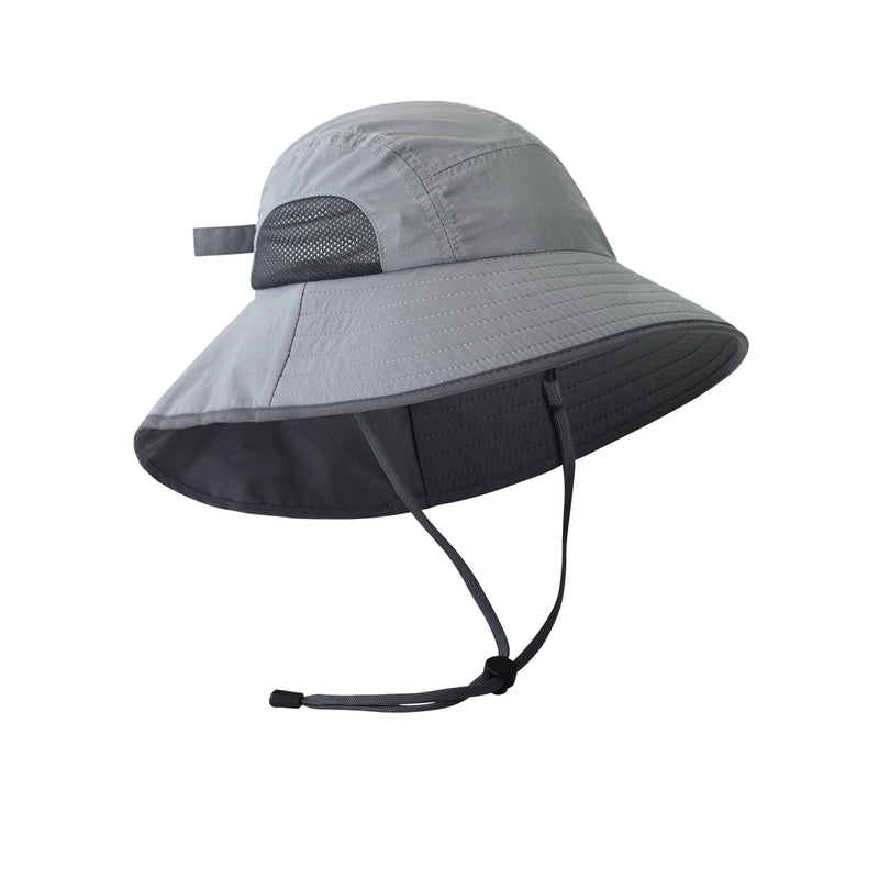 wide brim sun shade hat in grey steel grey|grey-steel-grey
