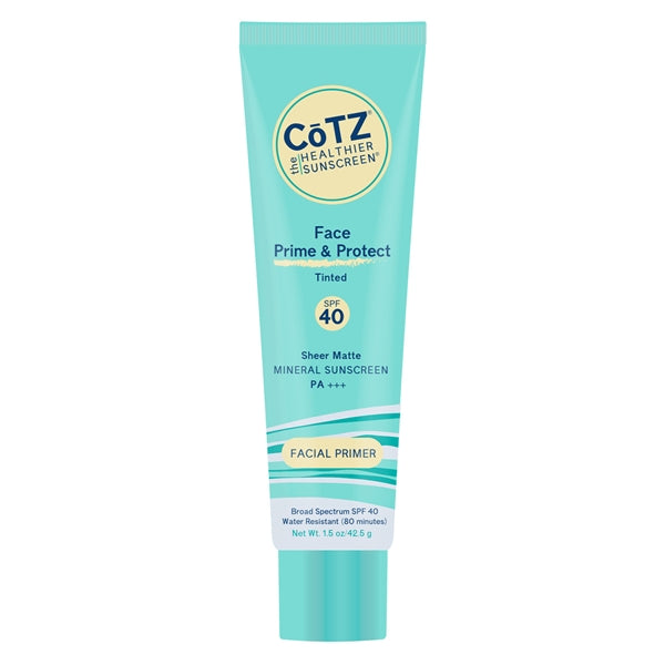 CoTZ Face Prime & Protect SPF 40 Sunscreen Tinted Sunscreen UV Skinz®