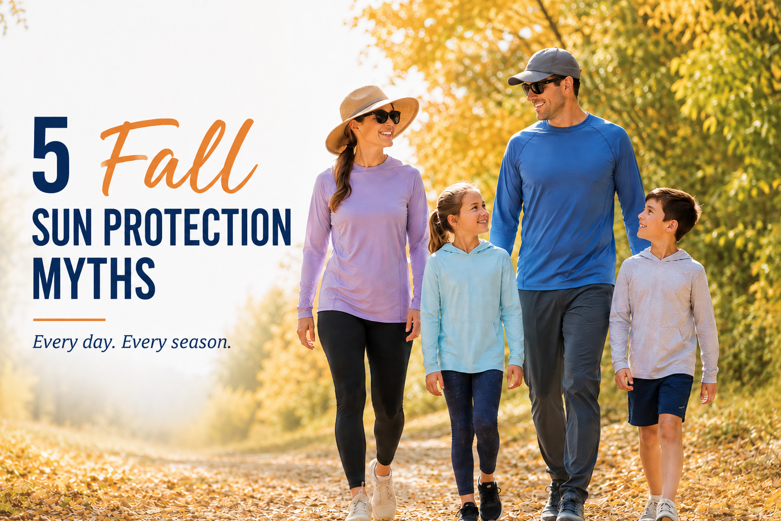 5 Myths About Fall Sun Protection You Should Stop Believing