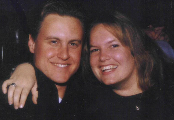Rhonda Sparks with her Late Husband