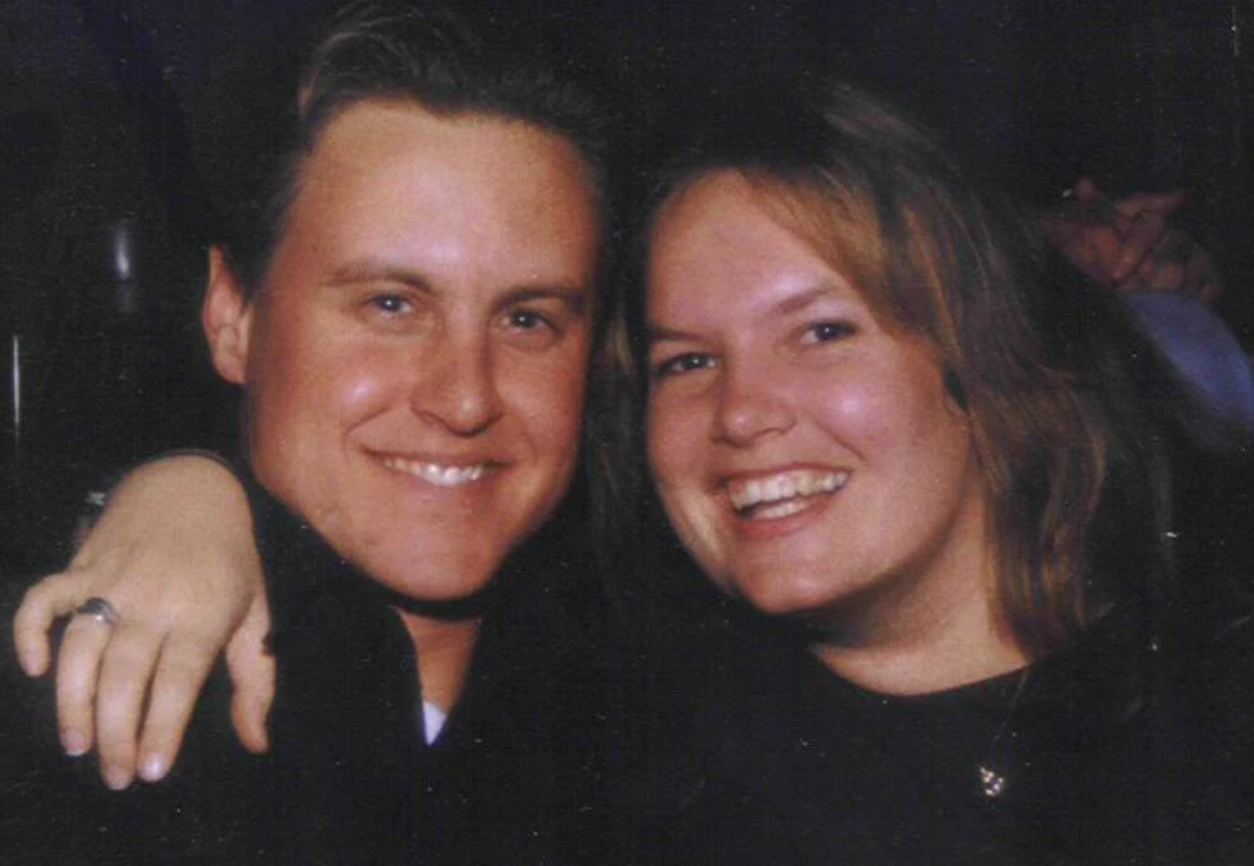 Rhonda Sparks with her Late Husband