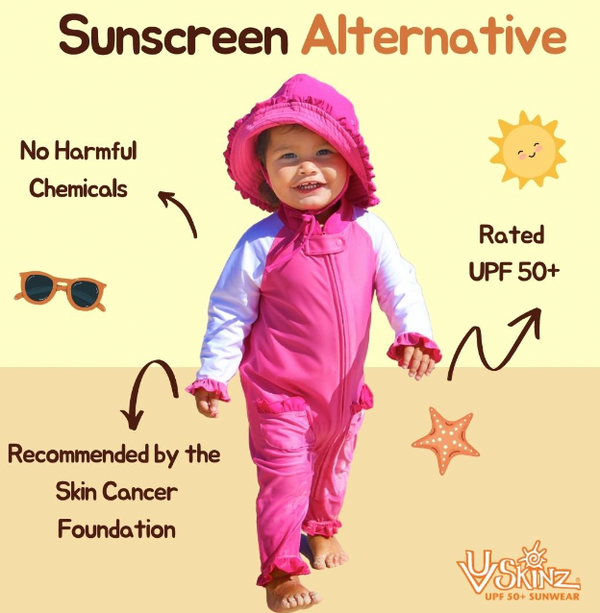 UPF clothing, a safe sunscreen alternative
