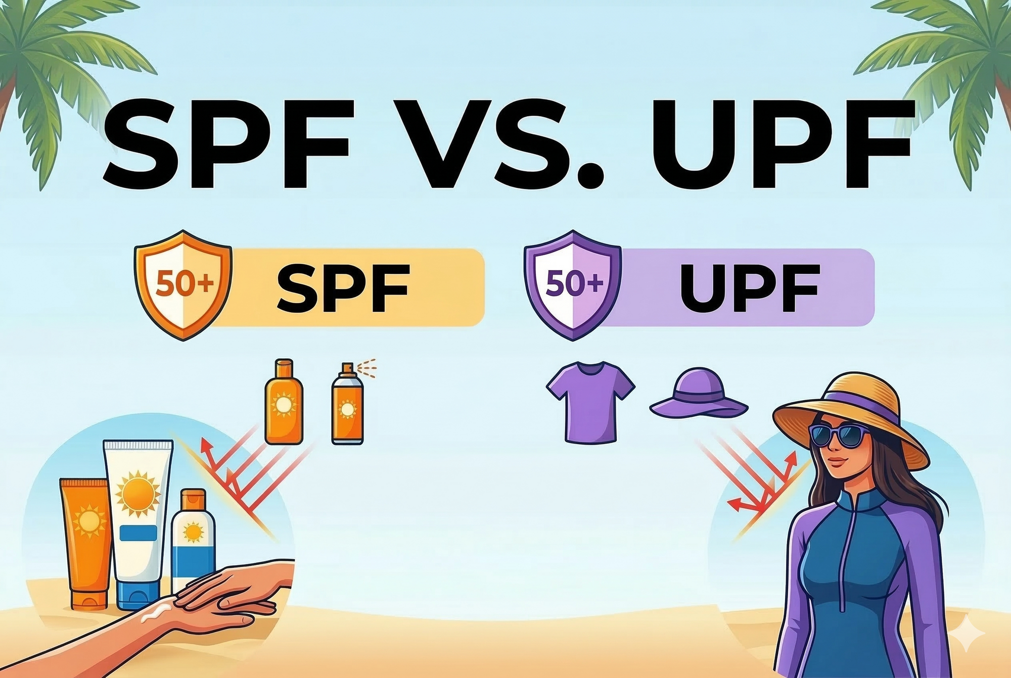 UPF vs. SPF: What's the Difference and Why Does It Matter?