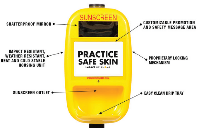 IMPACT Melanoma Launches Public Sunscreen Dispensers