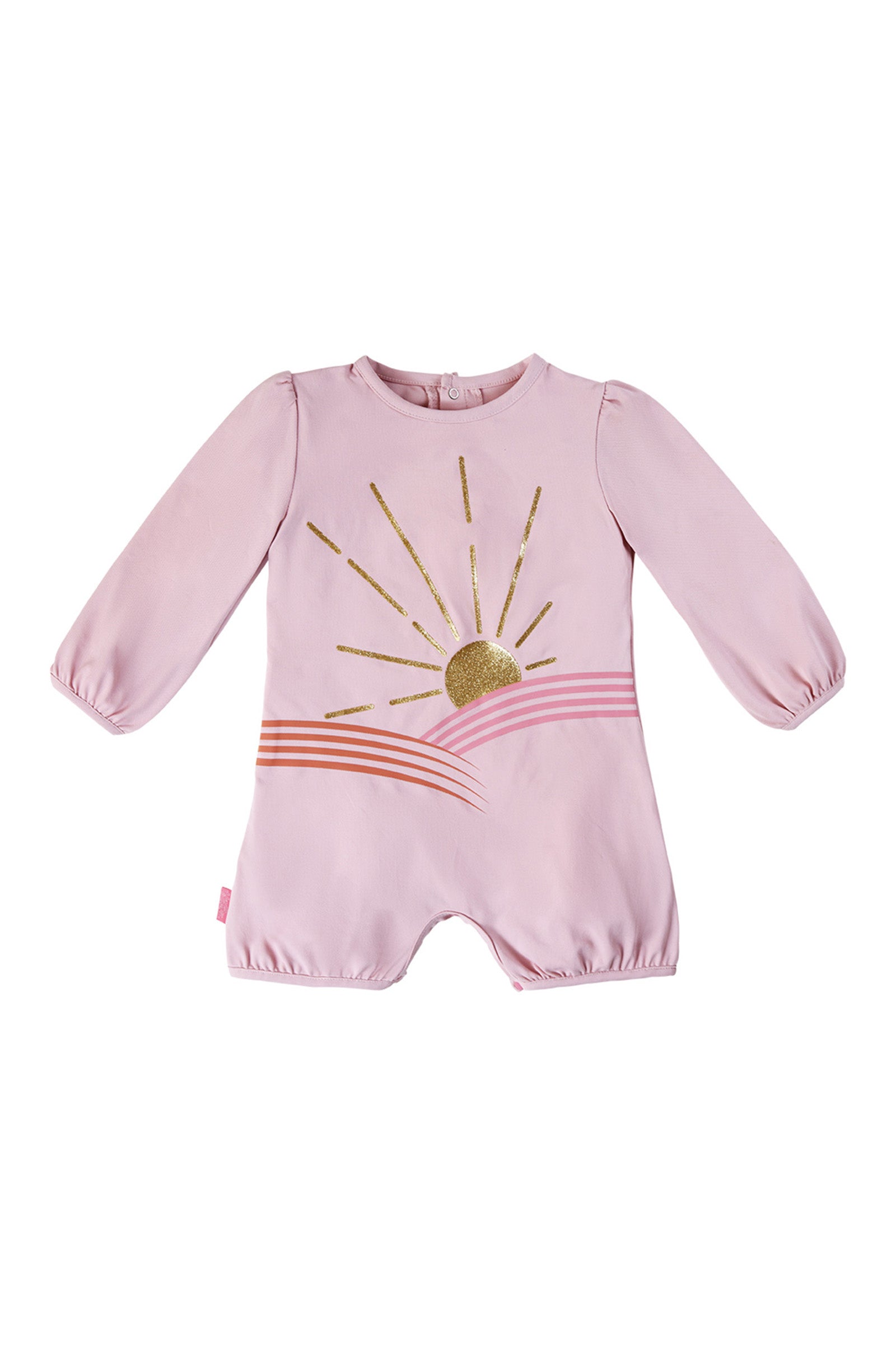 Baby Girl's UV Sunzie in Glitter Sunshine