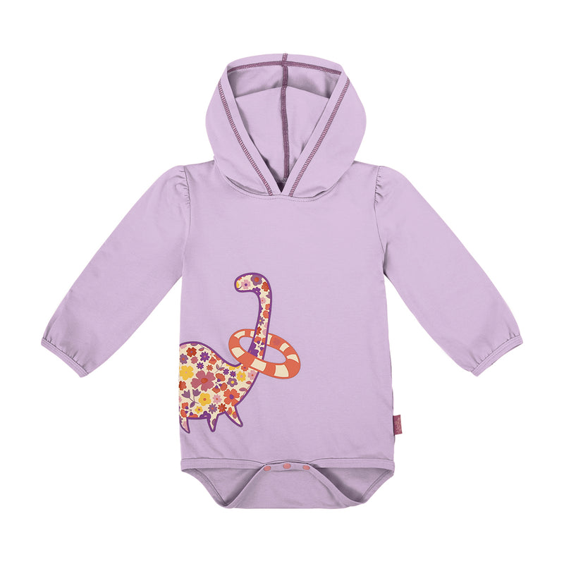 Dino hooded onesie baby hot sale