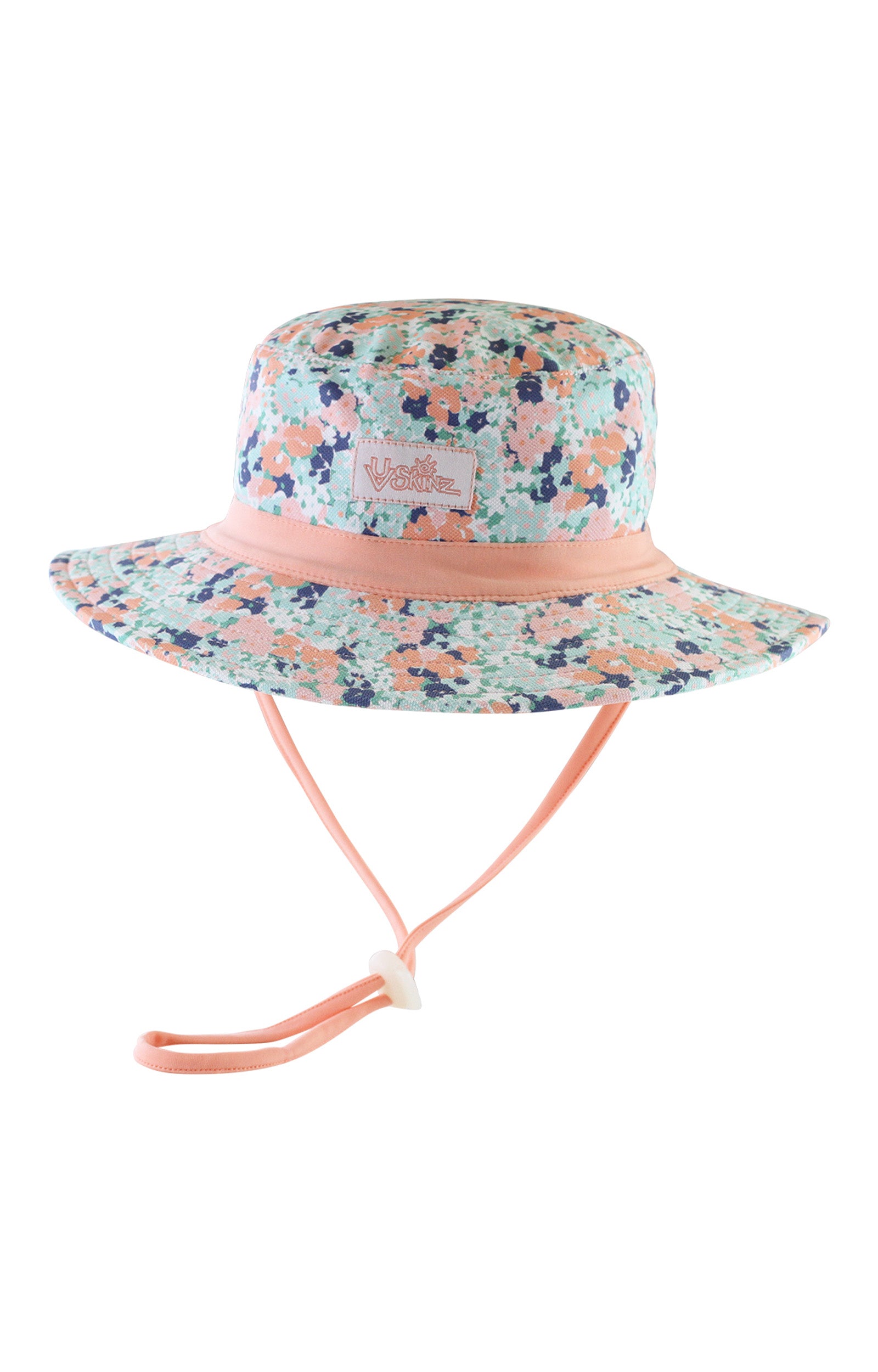 baby girl's swim hat in meadow bloom|meadow-bloom